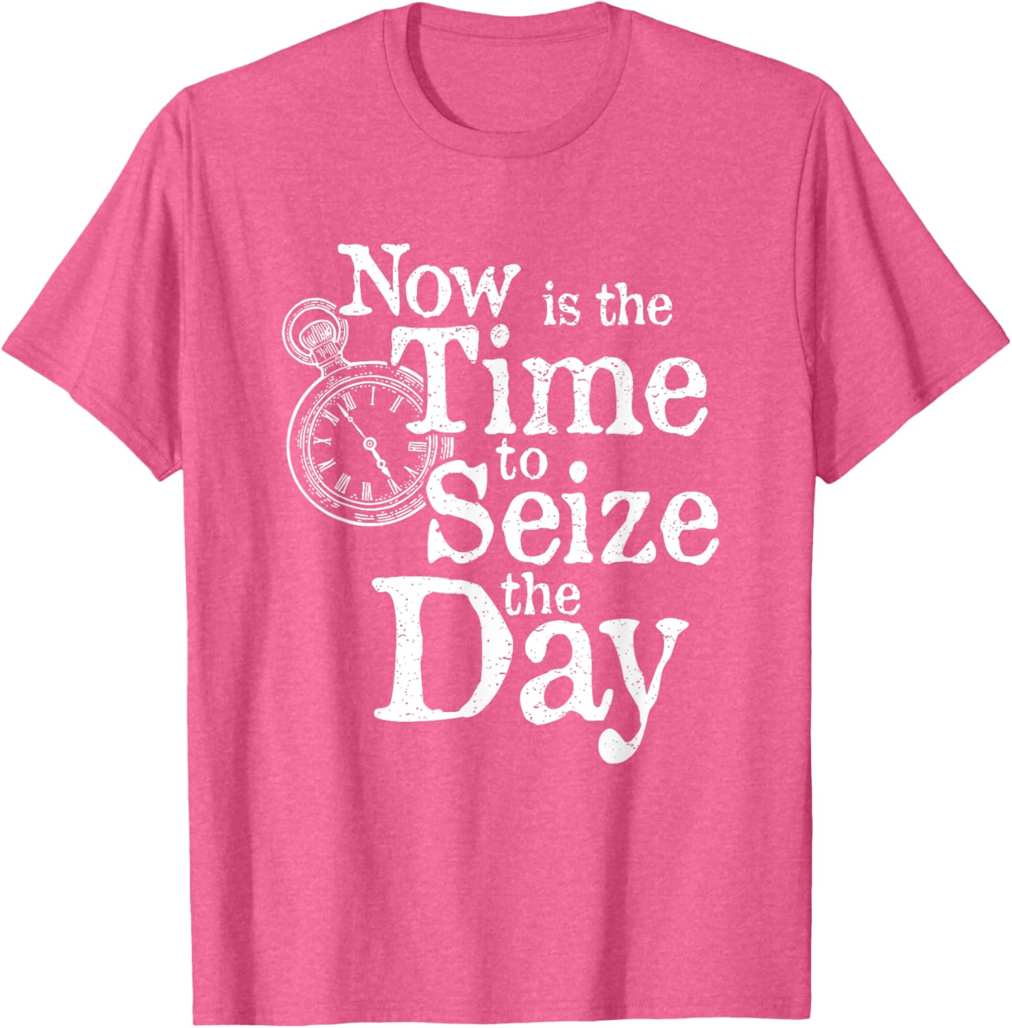 Seize the Day Motivational Quote T-Shirt for Back to School Fun - 7