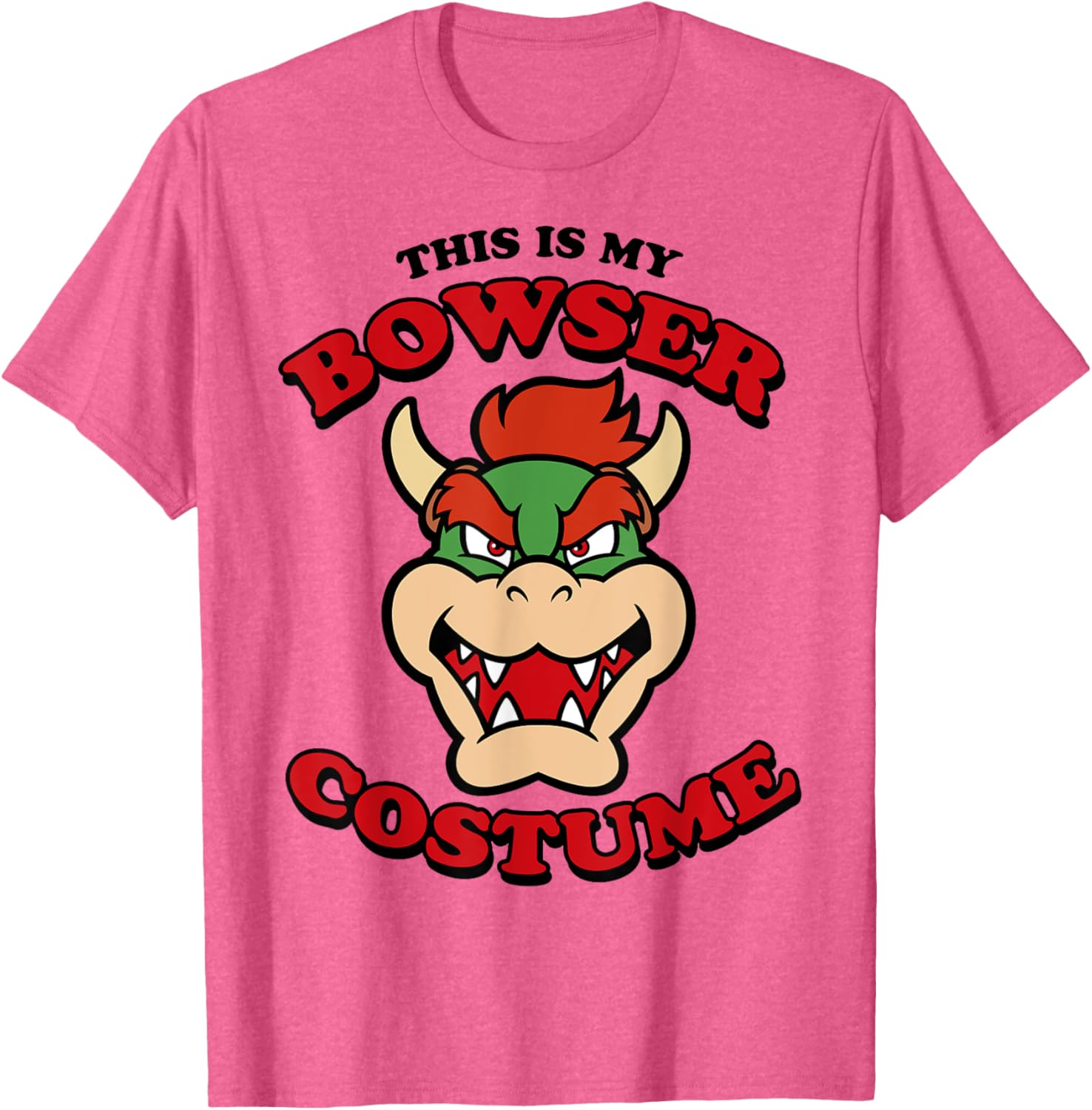 Super Mario Bowser Costume Graphic T-Shirt for Ultimate Fans - 3