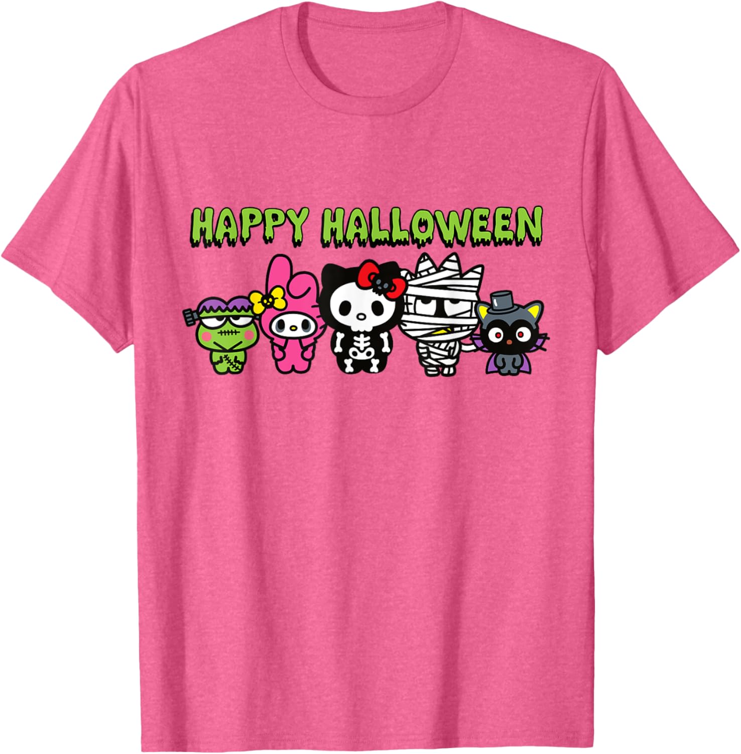 Adorable Hello Kitty Halloween T-Shirt for Kids and Adults - 6