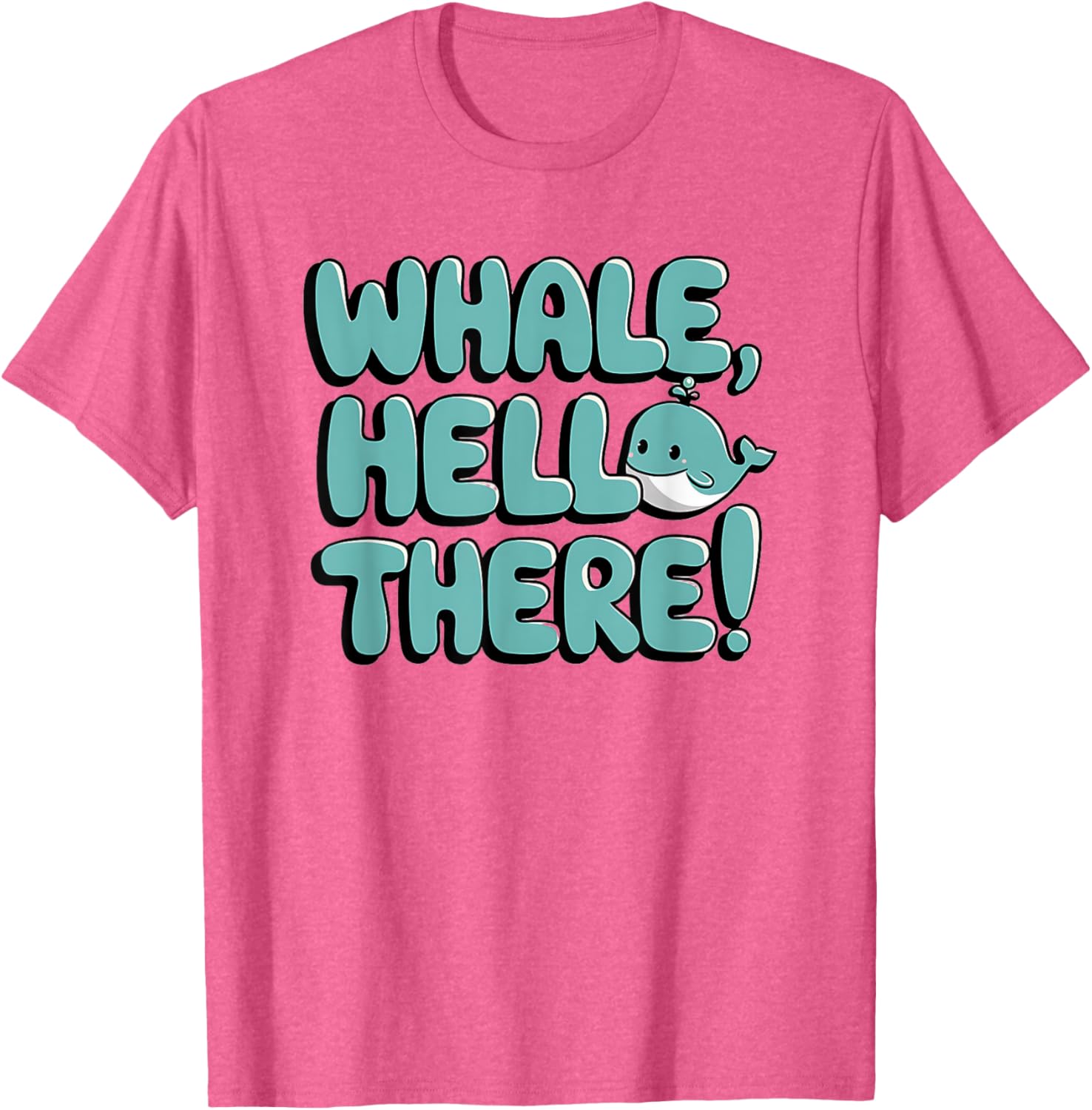 Whale Hello There Cute Ocean Pun T-Shirt for Animal Lovers - 12