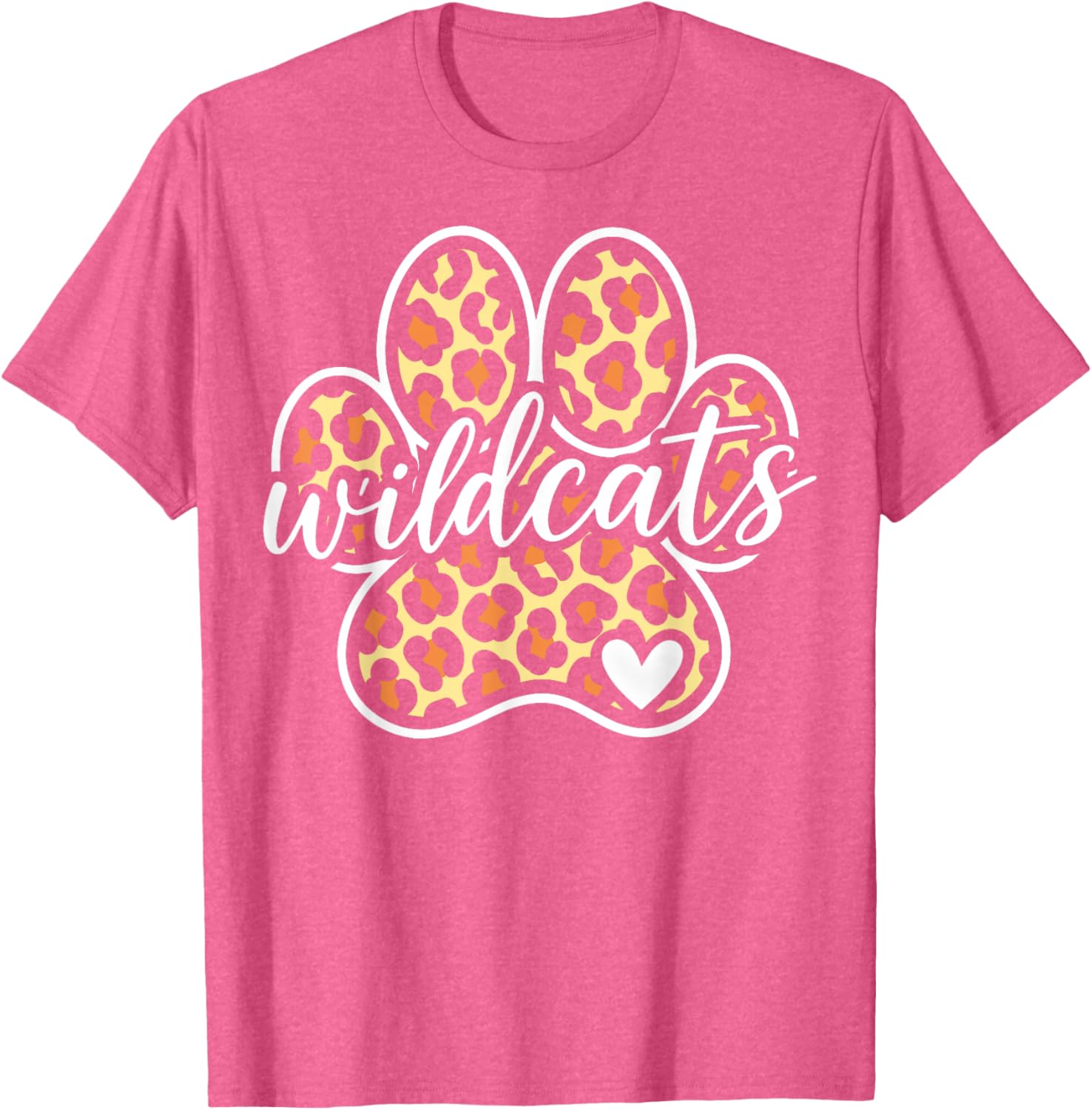 Wildcats Heart Vintage T-Shirt for Men, Women, Kids - Cool Graphic Tee - 12