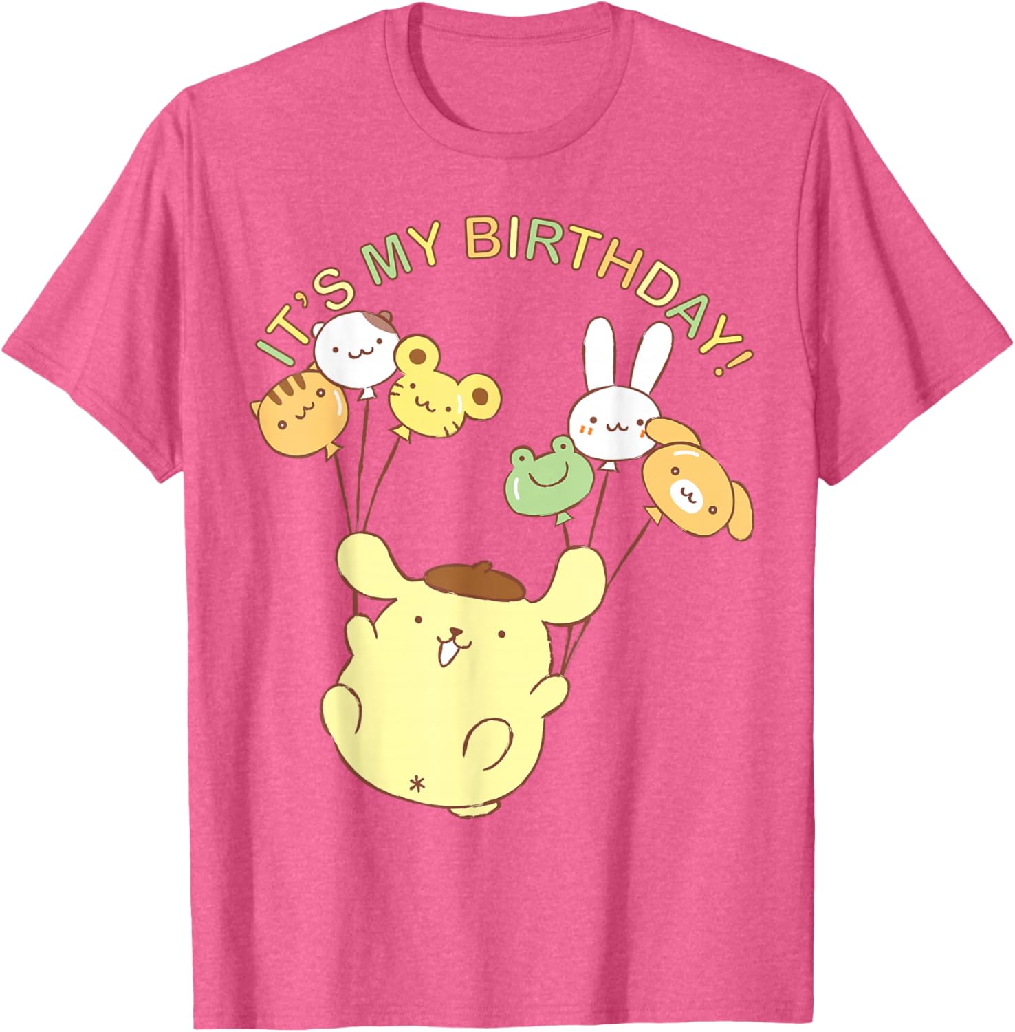 Pompompurin It's My Birthday T-Shirt Cute Design for Celebrations - 19