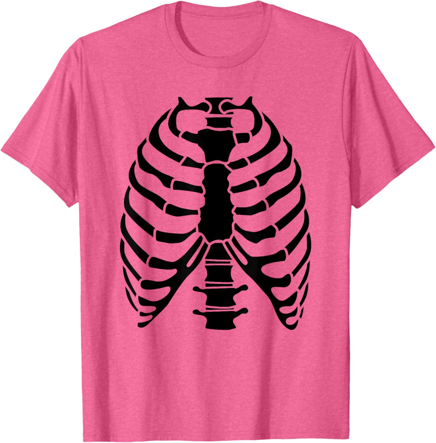 Skeleton Rib Cage Halloween Costume T-Shirt for Fun Celebrations - 12