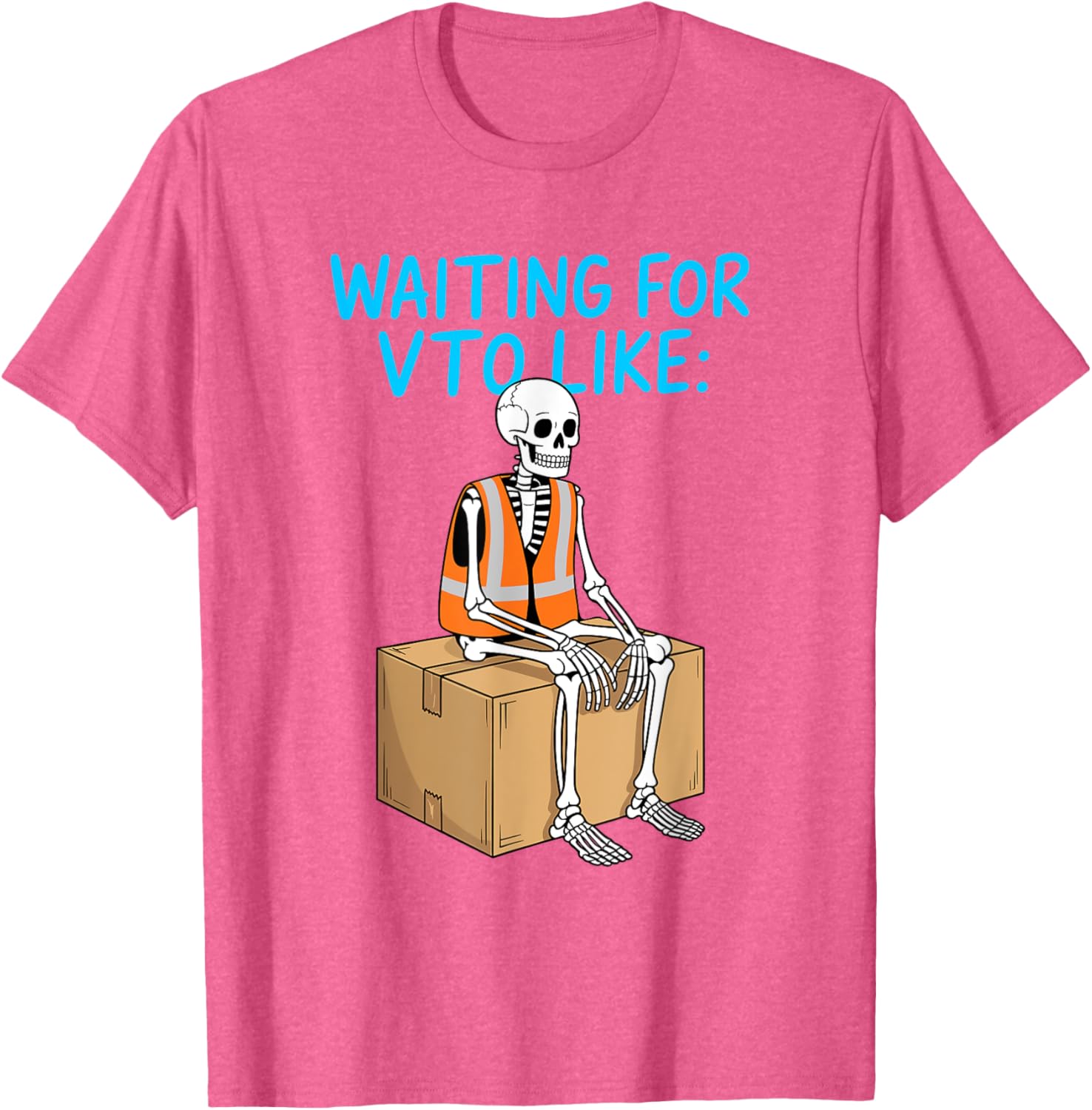 VTO Coworker Associate Skeleton T-Shirt for Fun Office Vibes - 27