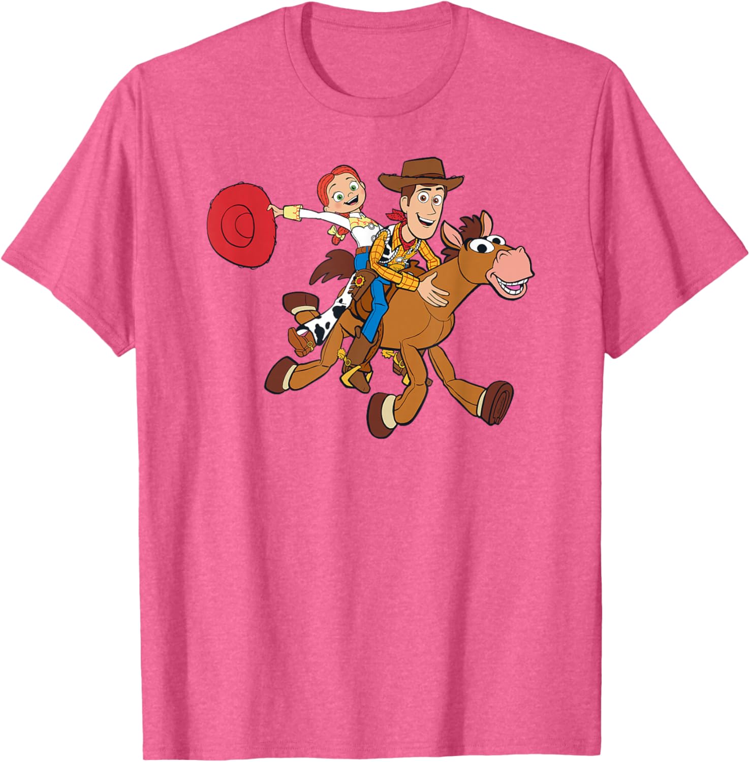 Toy Story Woody Jessie Bullseye T-Shirt Fun Kids Clothing Apparel - 4