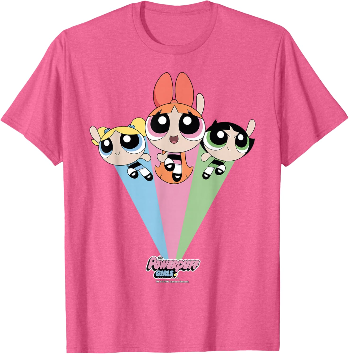 Powerpuff Girls Group Shot T-Shirt for Fans of Classic Cartoon Style - 6
