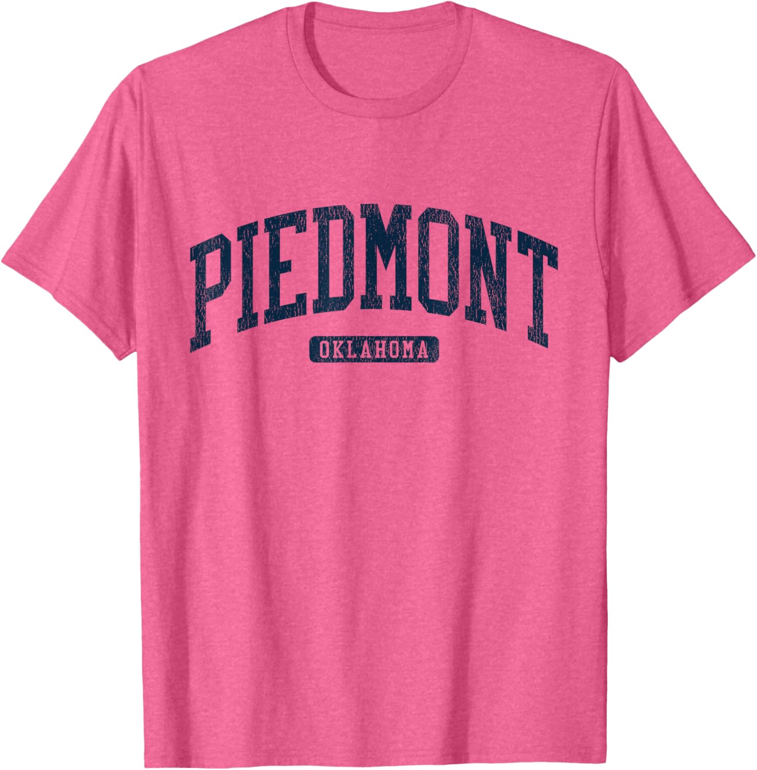 Piedmont Oklahoma College Blue T-Shirt for Ultimate School Spirit - 9