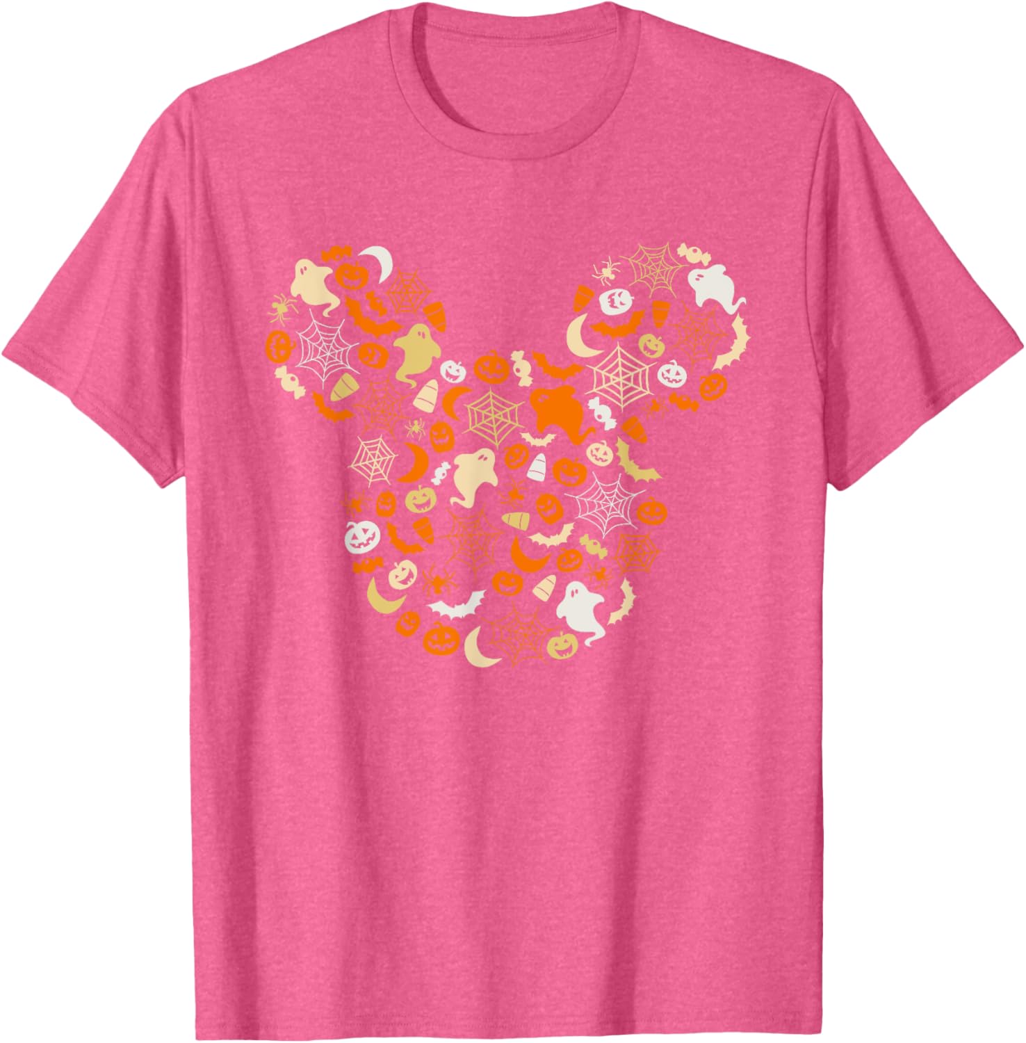 Disney Mickey Mouse Halloween T-Shirt with Ghosts Pumpkins and Spiders - 7