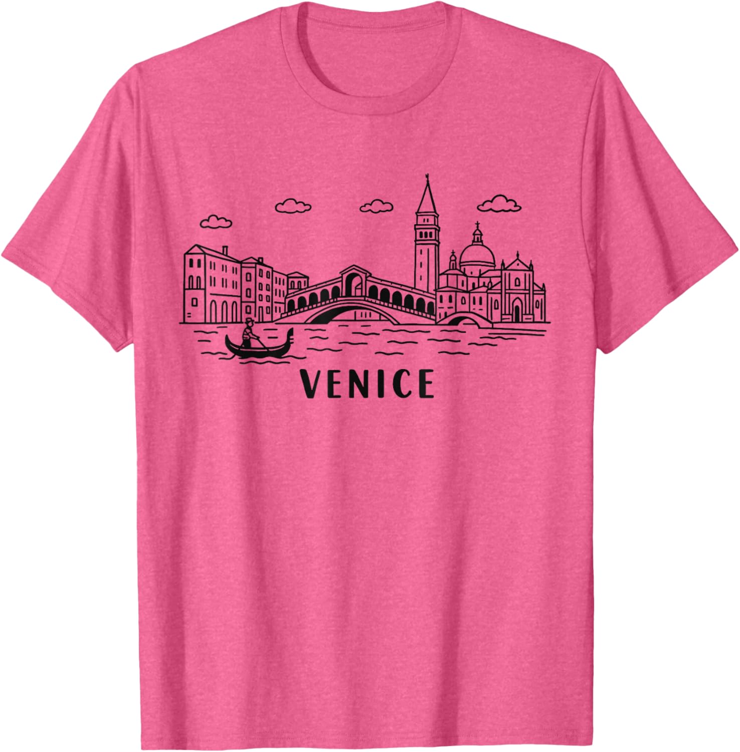 Venice Skyline T-Shirt Italy Souvenir Perfect for Travel Lovers - 4