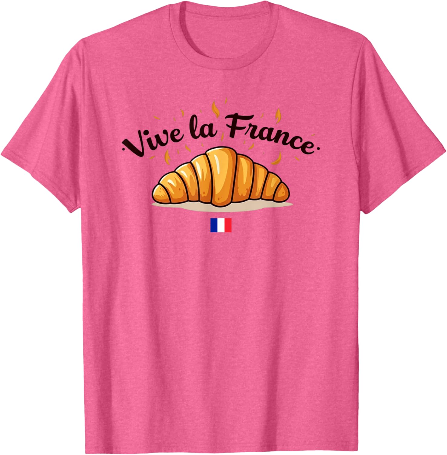 Retro Vintage Eiffel Tower T-Shirt Paris Croissant Design for Lovers - 9
