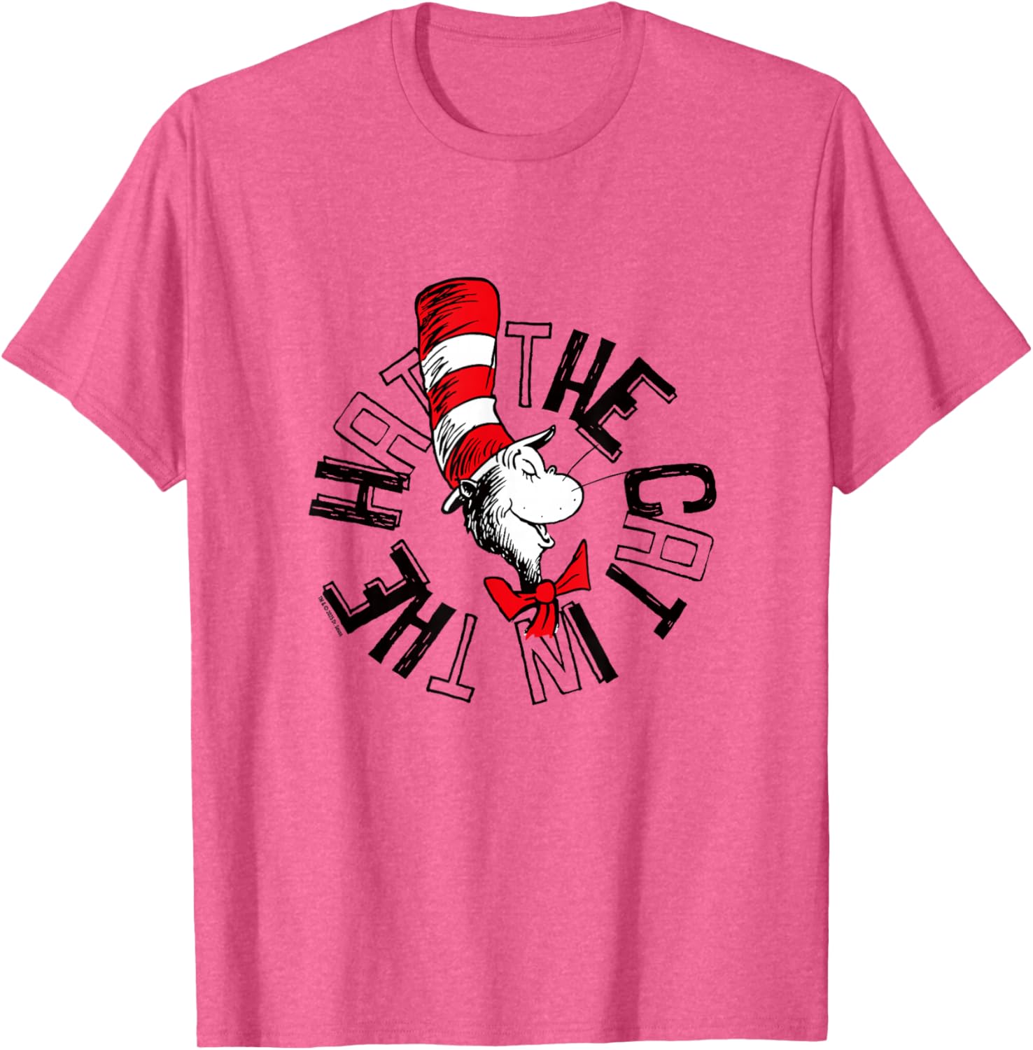 Official Cat in the Hat Circle Logo T-Shirt for Fun and Style - 12