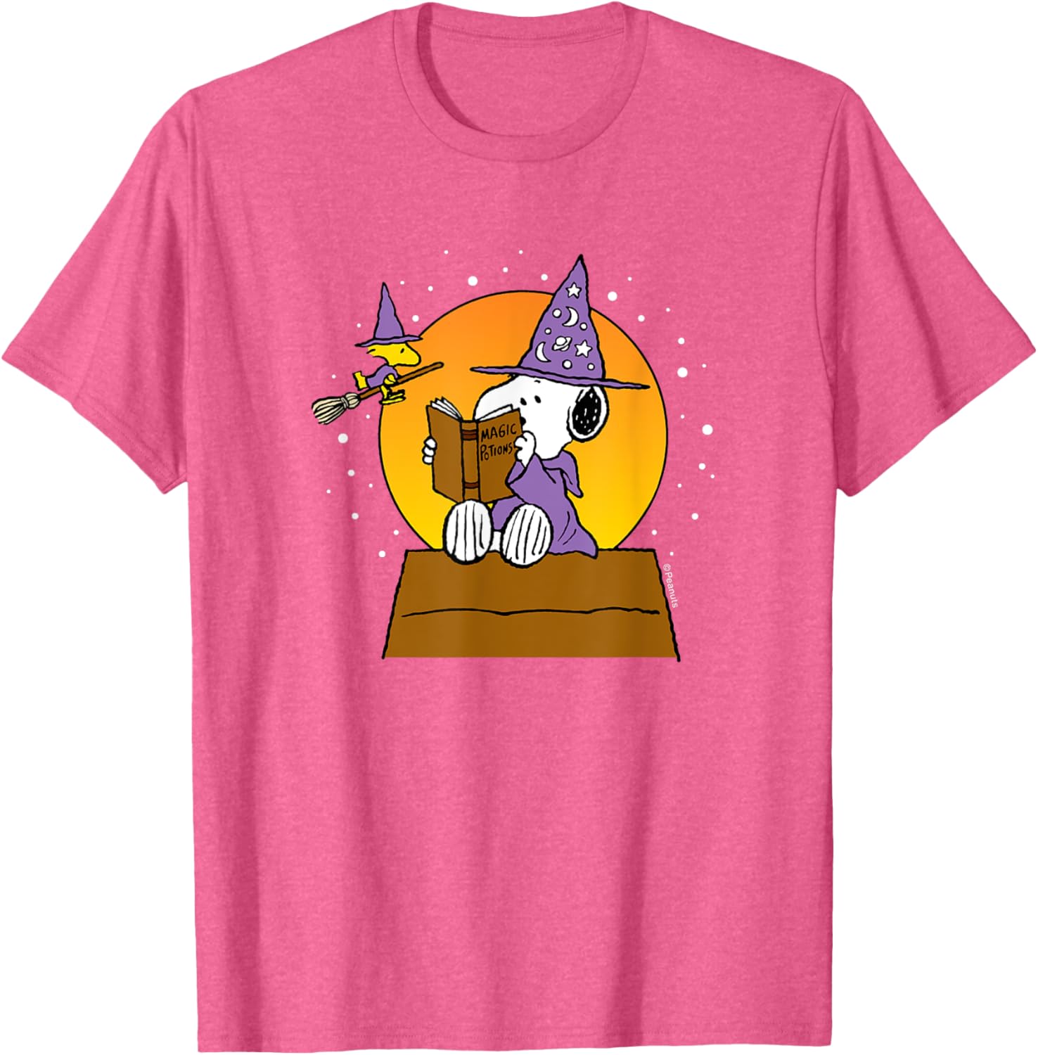 Wizard Snoopy Halloween T-Shirt for Peanuts Fans - Fun and Stylish Tee - 6