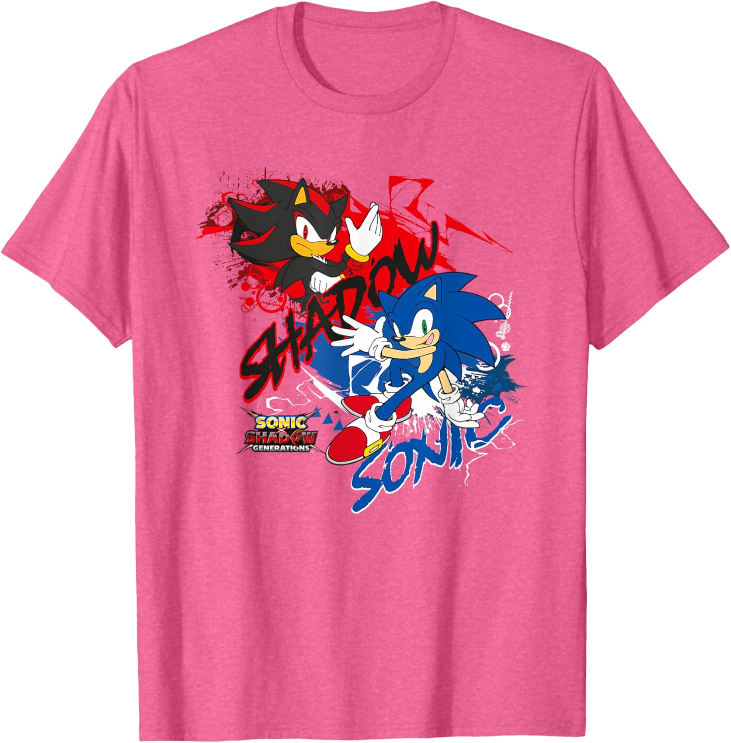 Sonic X Shadow Generations T-Shirt for Fans of Sonic the Hedgehog - 1