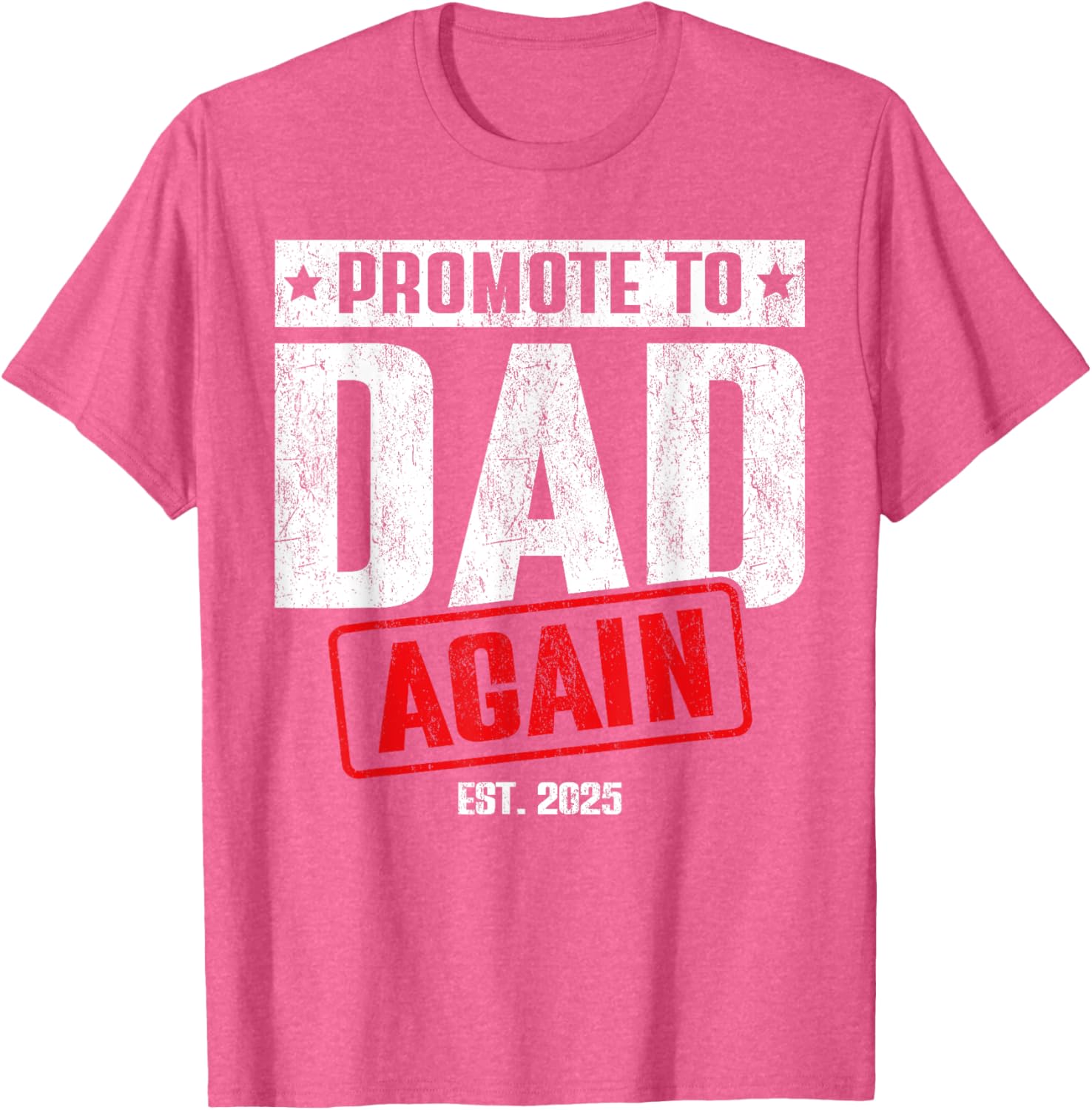 Vintage Retro Dad 2025 T-Shirt for Men - Perfect Gift for New Dads - 6