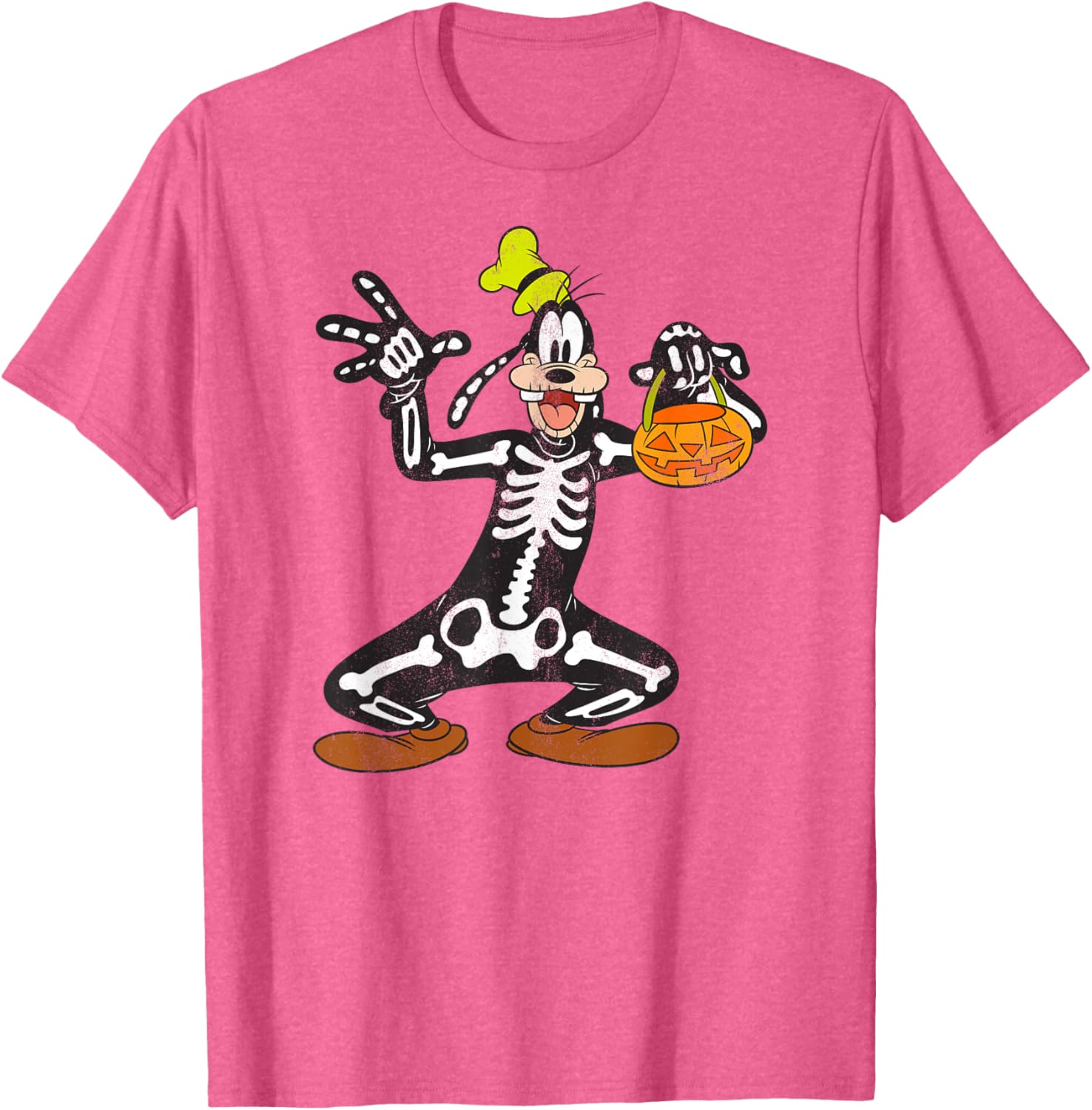 Disney Goofy Skeleton Halloween T-Shirt for Fun Festive Occasions - 9
