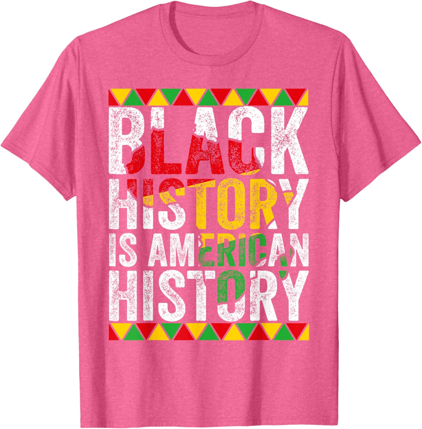 Patriotic Black History is American History African American T-Shirt - 25