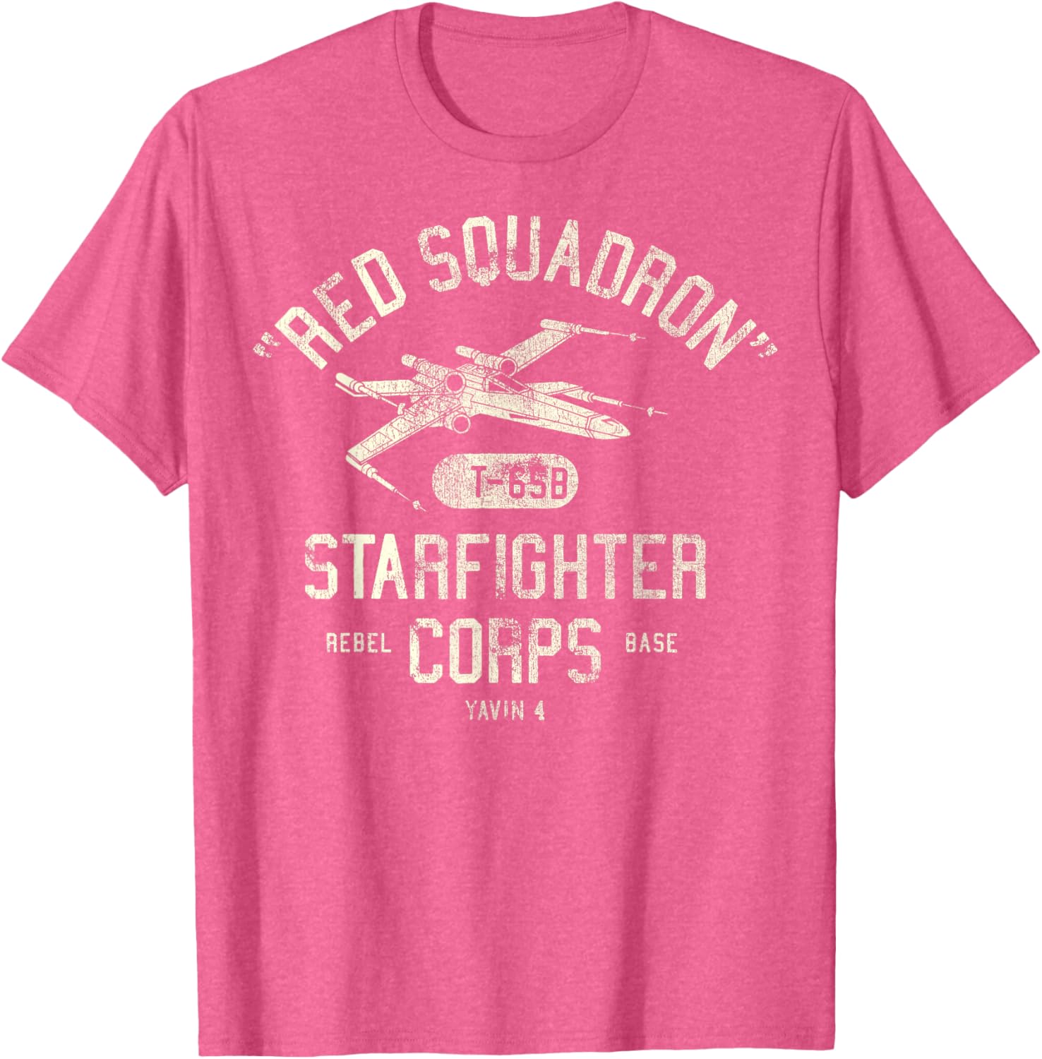 Star Wars X-Wing Starfighter Corps Collegiate T-Shirt for Fans - 1