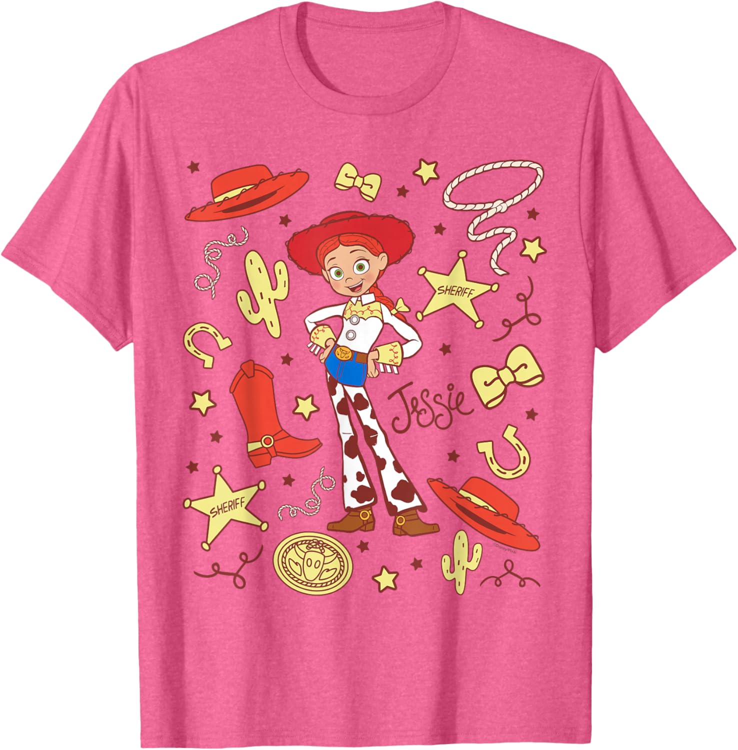 Toy Story Jessie Cowgirl Western Spirit T-Shirt for Kids and Adults - 13