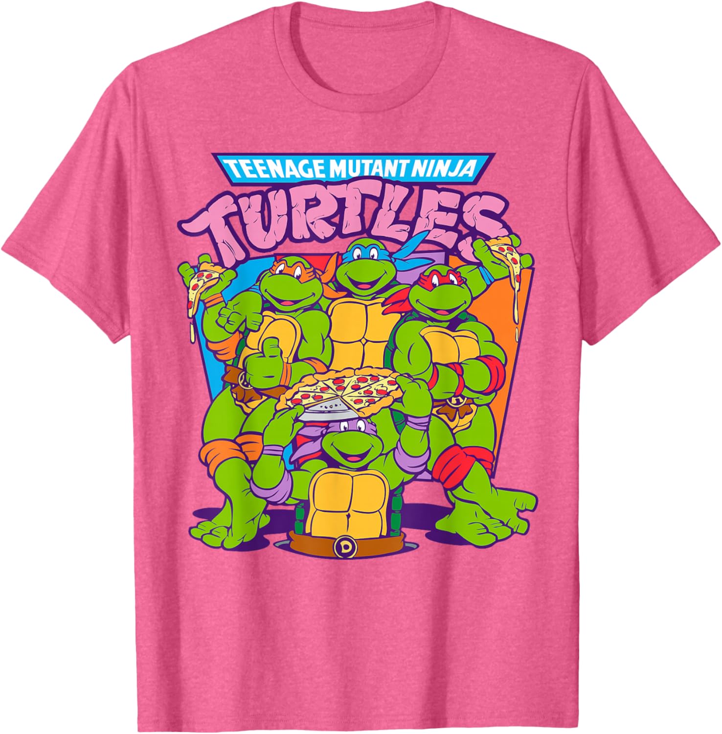 Teenage Mutant Ninja Turtles Pizza and Smiles T-Shirt for Kids - 7