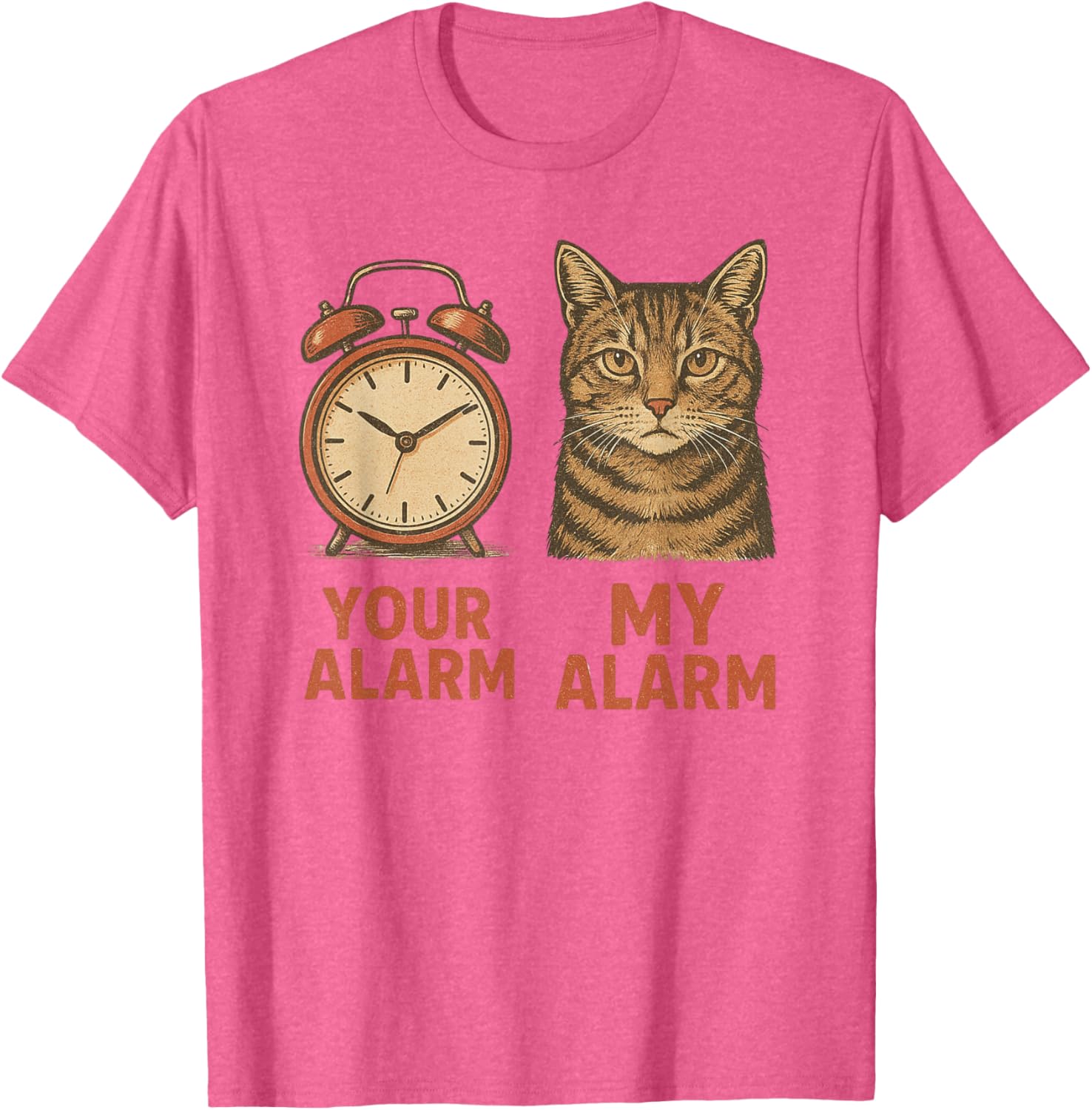Vintage Kitty Print T-Shirt for Cat Lovers - Funny 60's Style Top - 6