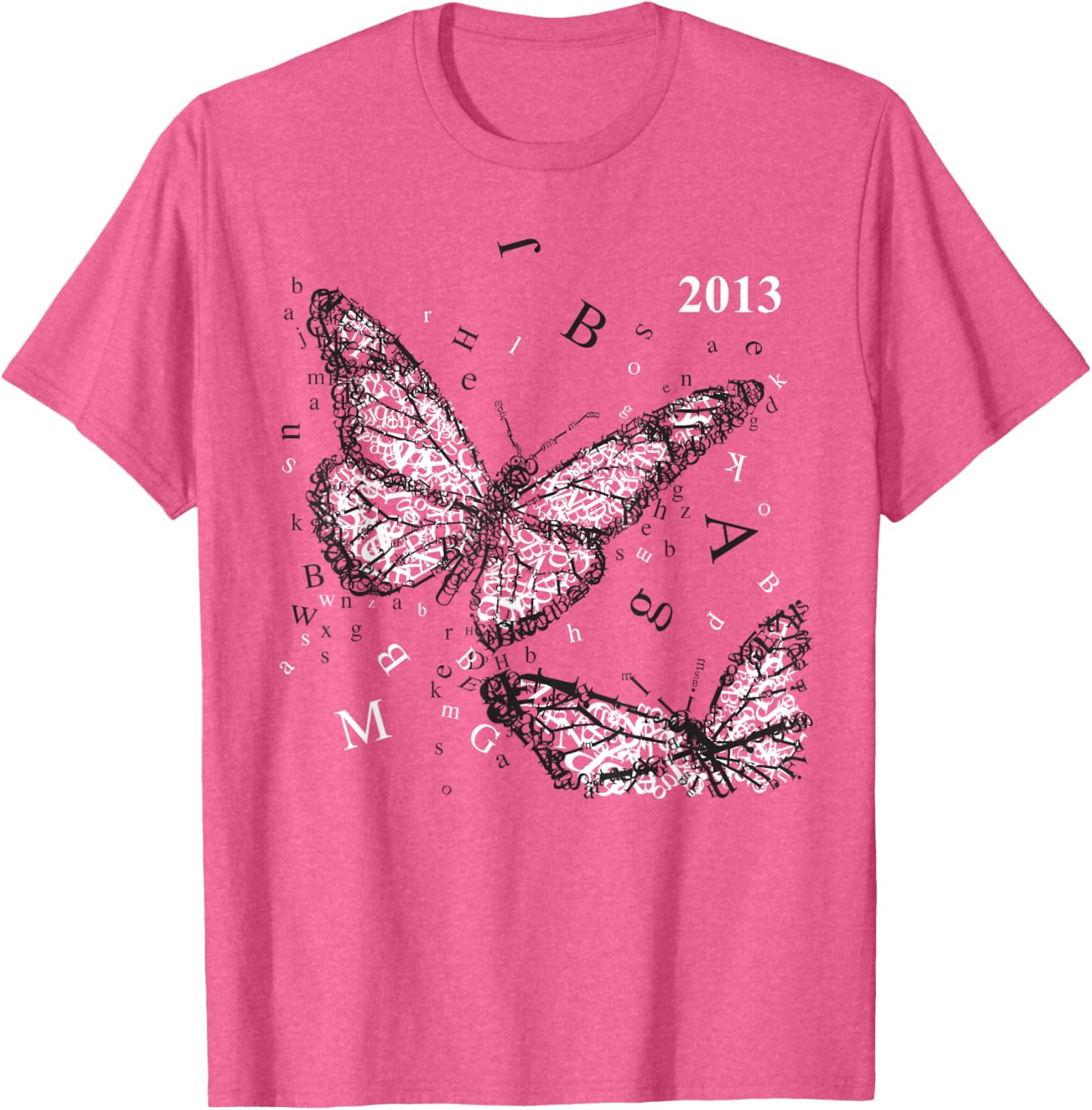 Tucson Festival of Books Butterfly Mascot T-Shirt for Book Lovers - 1
