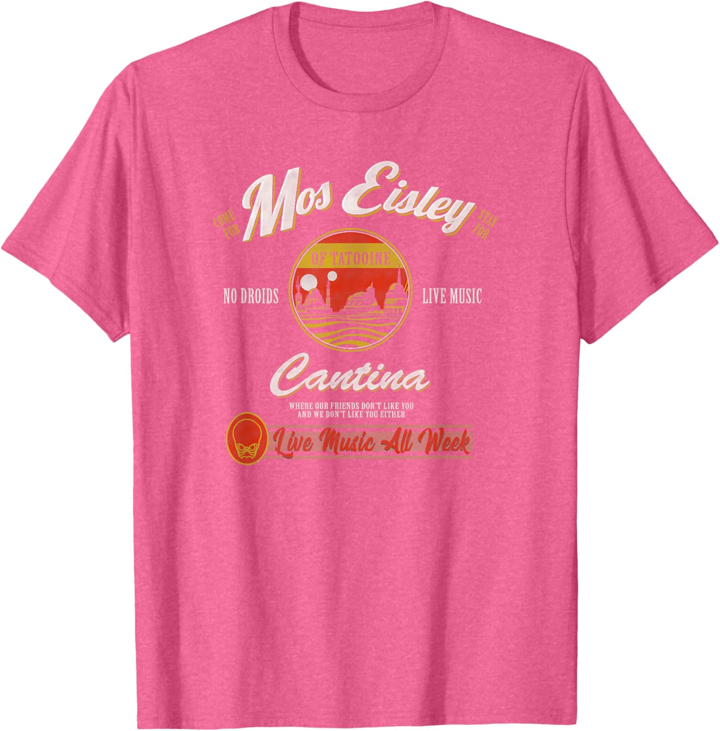 Star Wars Mos Eisley Cantina Live Music T-Shirt for Fans and Collectors - 11