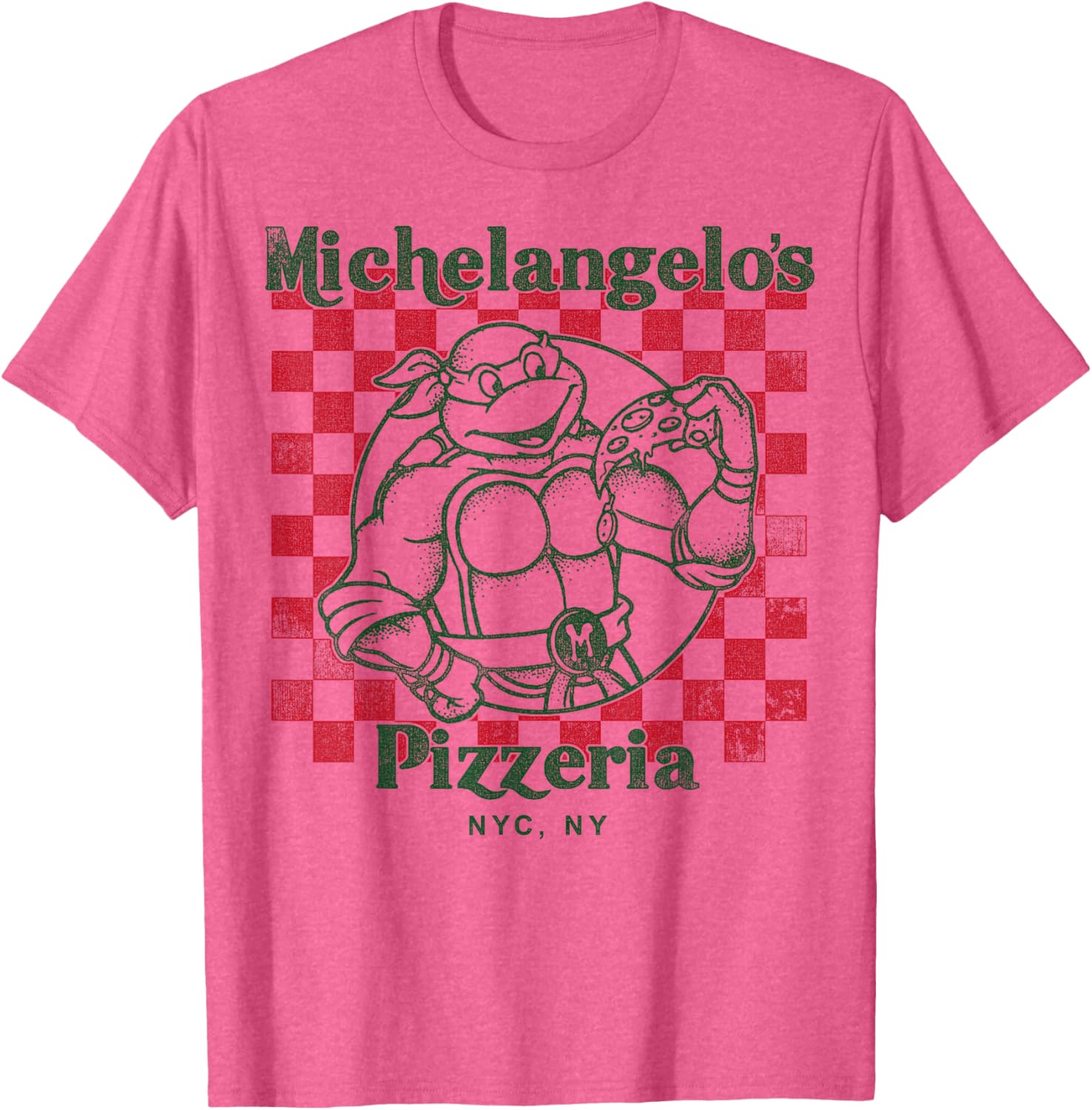 Teenage Mutant Ninja Turtles Mikey's Yummy Pizza Short Sleeve T-Shirt - 6