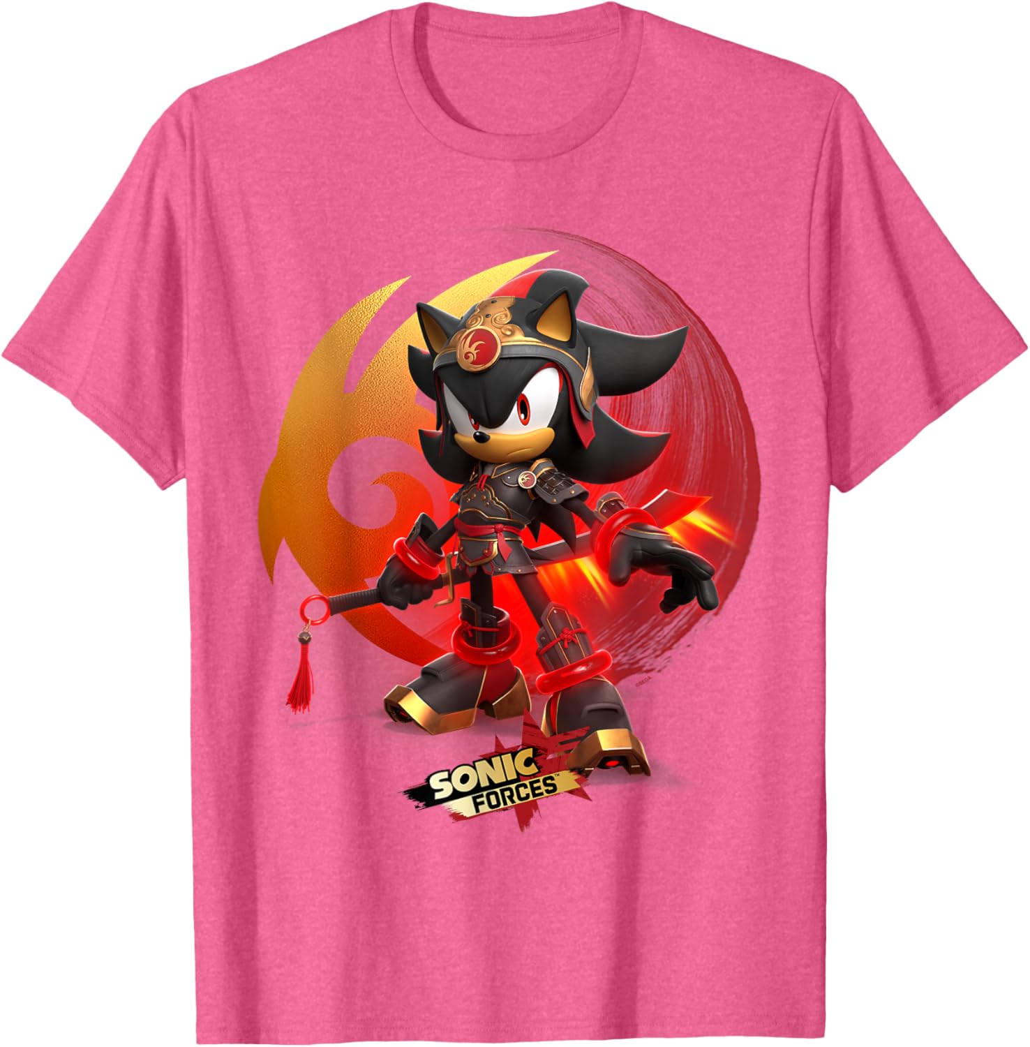 Sonic Forces Warrior Shadow T-Shirt for Fans of Sonic Adventures - 17