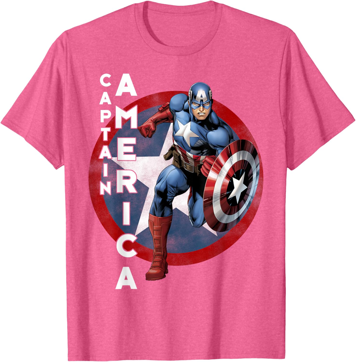 Vintage Captain America T-Shirt Marvel Avengers Icon for Fans and Collectors - 1