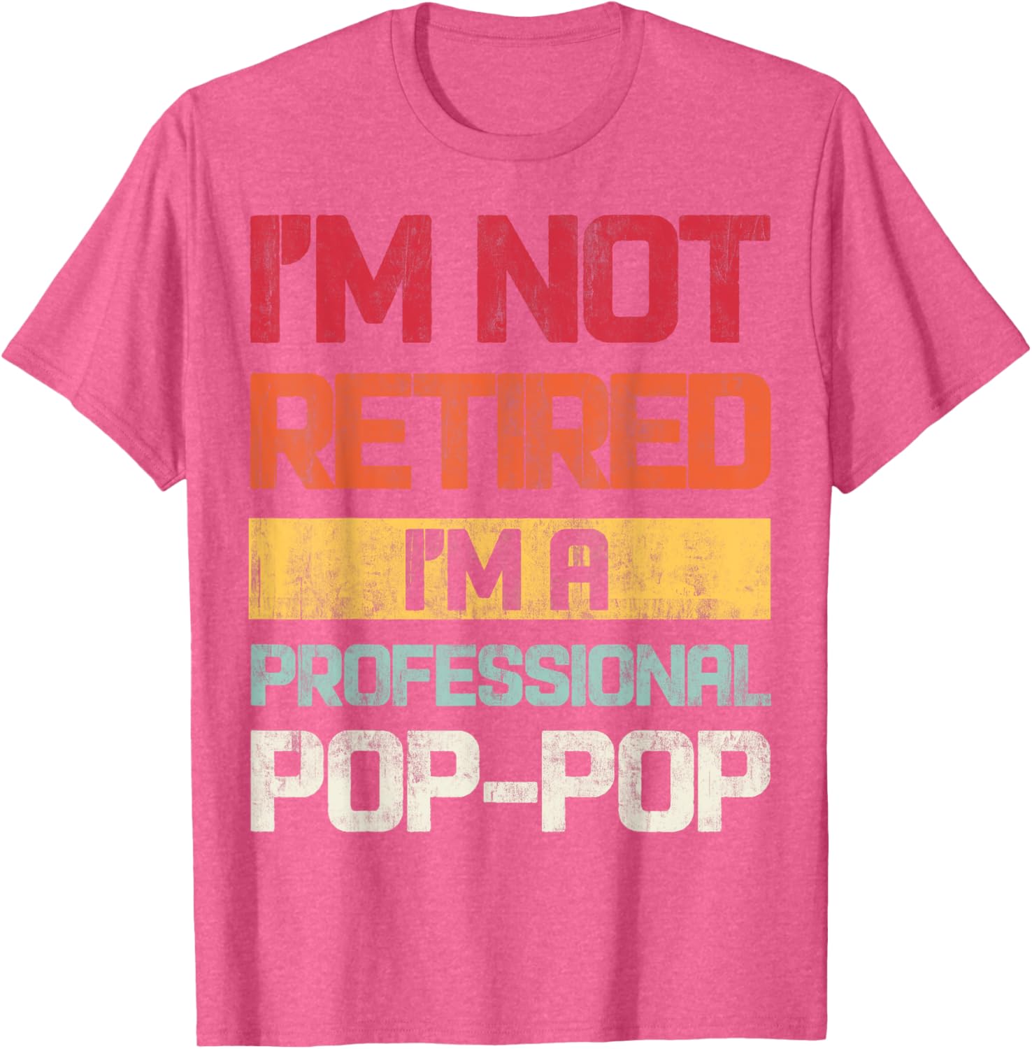 Professional Grandad Retro T-Shirt Fun Gift for Grandpa's Wardrobe - 8