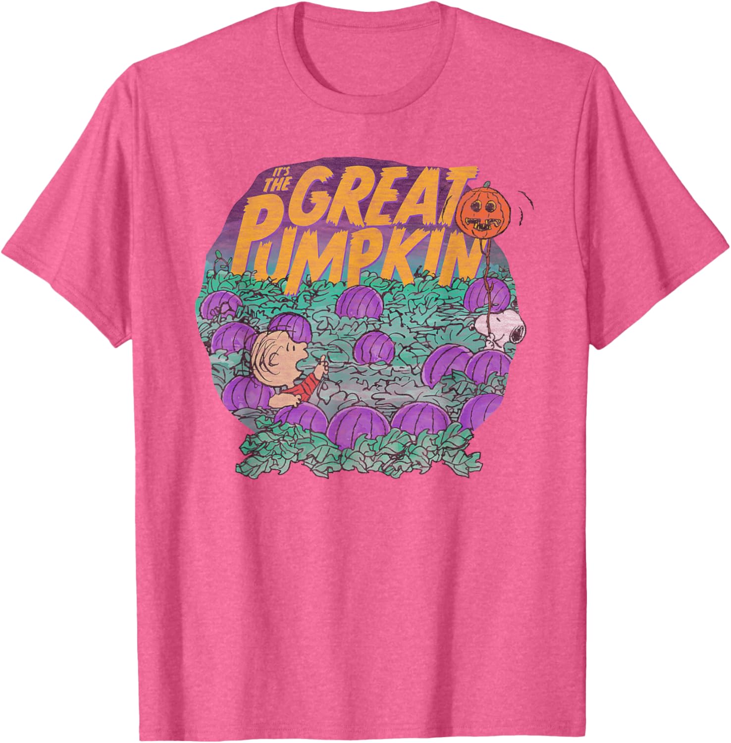 Peanuts Halloween Linus and Snoopy Great Pumpkin T-Shirt for All Ages - 3