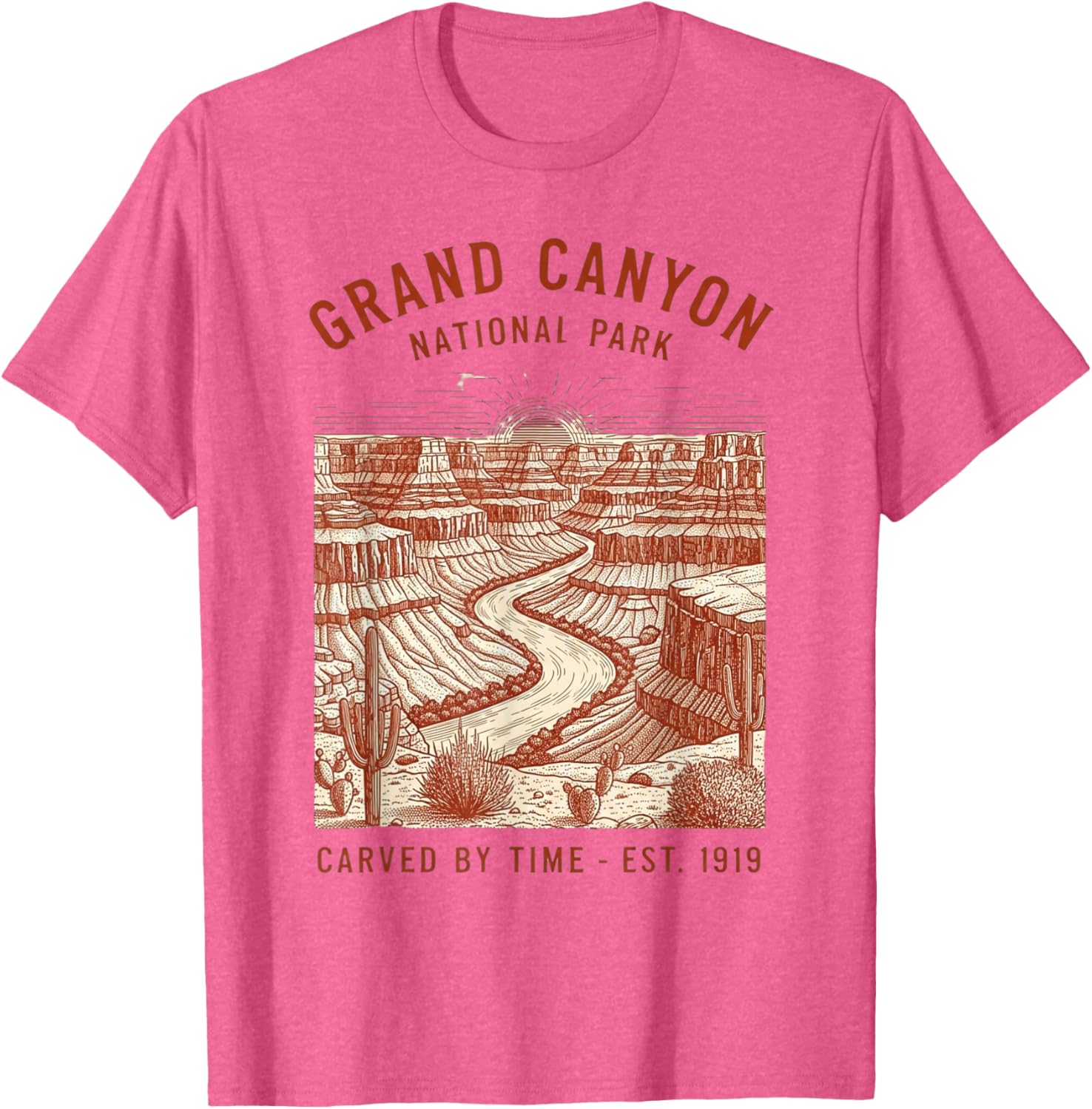 Vintage Grand Canyon National Park Adventure T-Shirt for Nature Lovers - 2