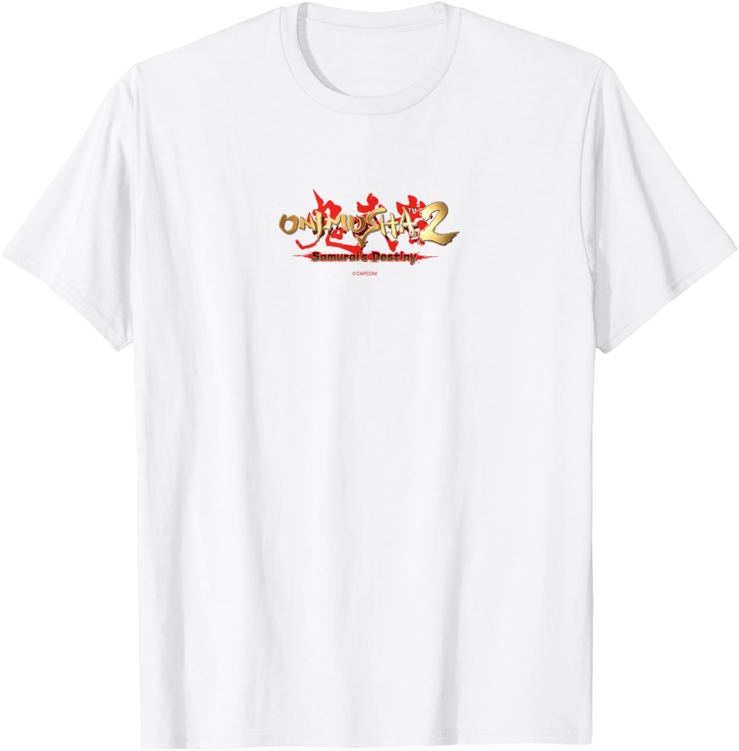 Onimusha 2 Samurai's Destiny Logo T-Shirt Perfect for Gamers and Fans - 7
