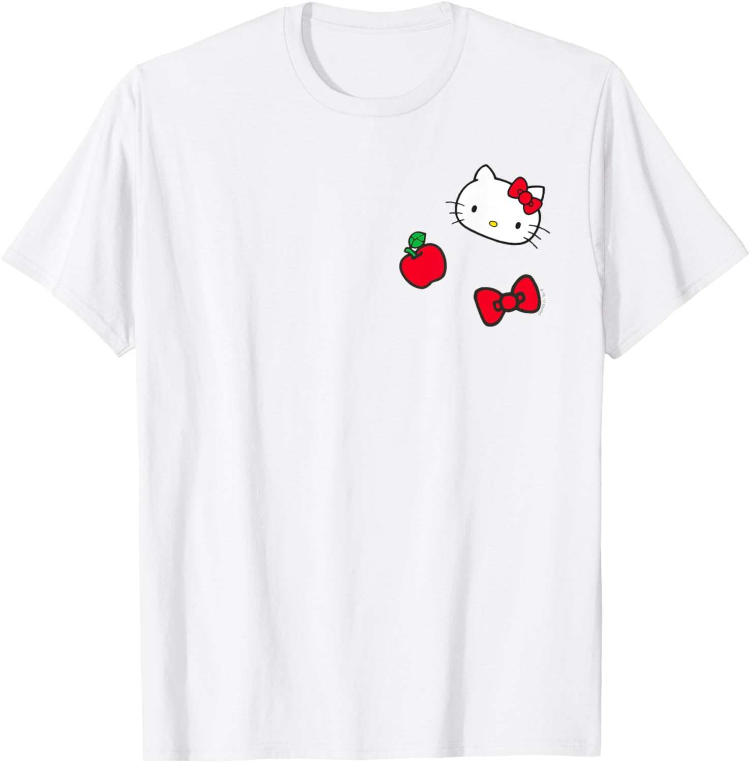 Retro Hello Kitty Patches T-Shirt for Trendy Style and Cute Outfits - 8