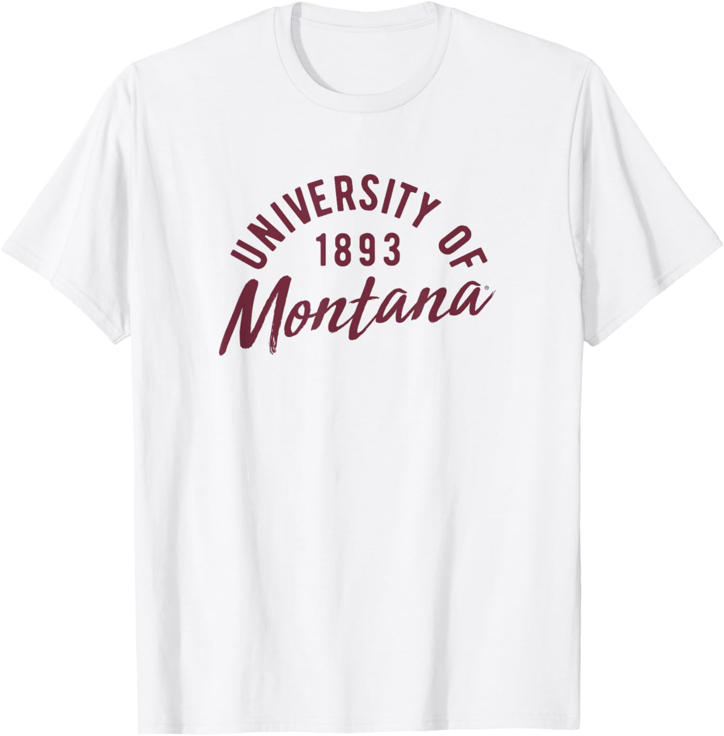 University of Montana Grizzlies Classic Script T-Shirt for Fans - 1