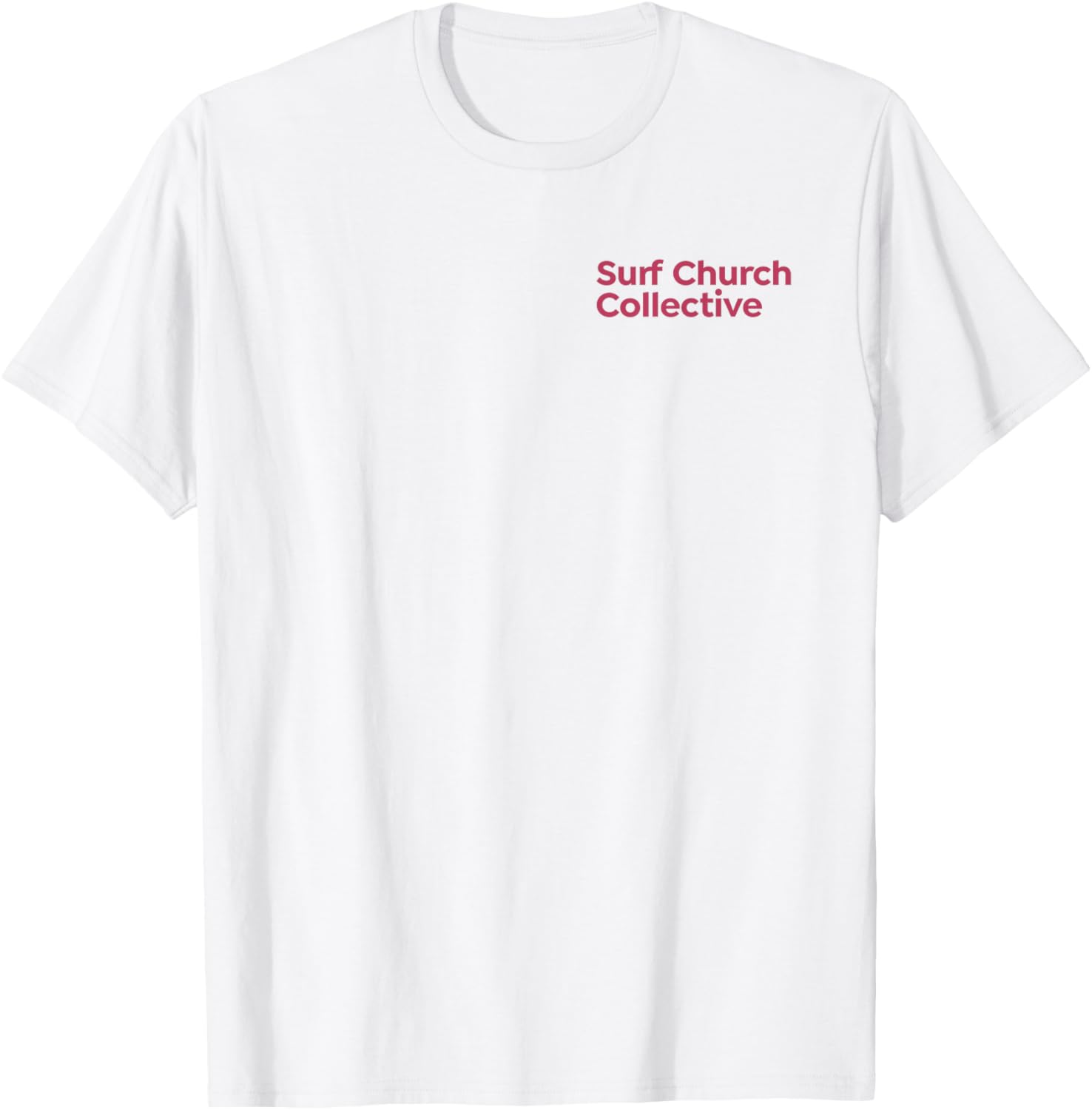 Surf Church Collective Front and Back Logo T-Shirt for Trendy Style - 6