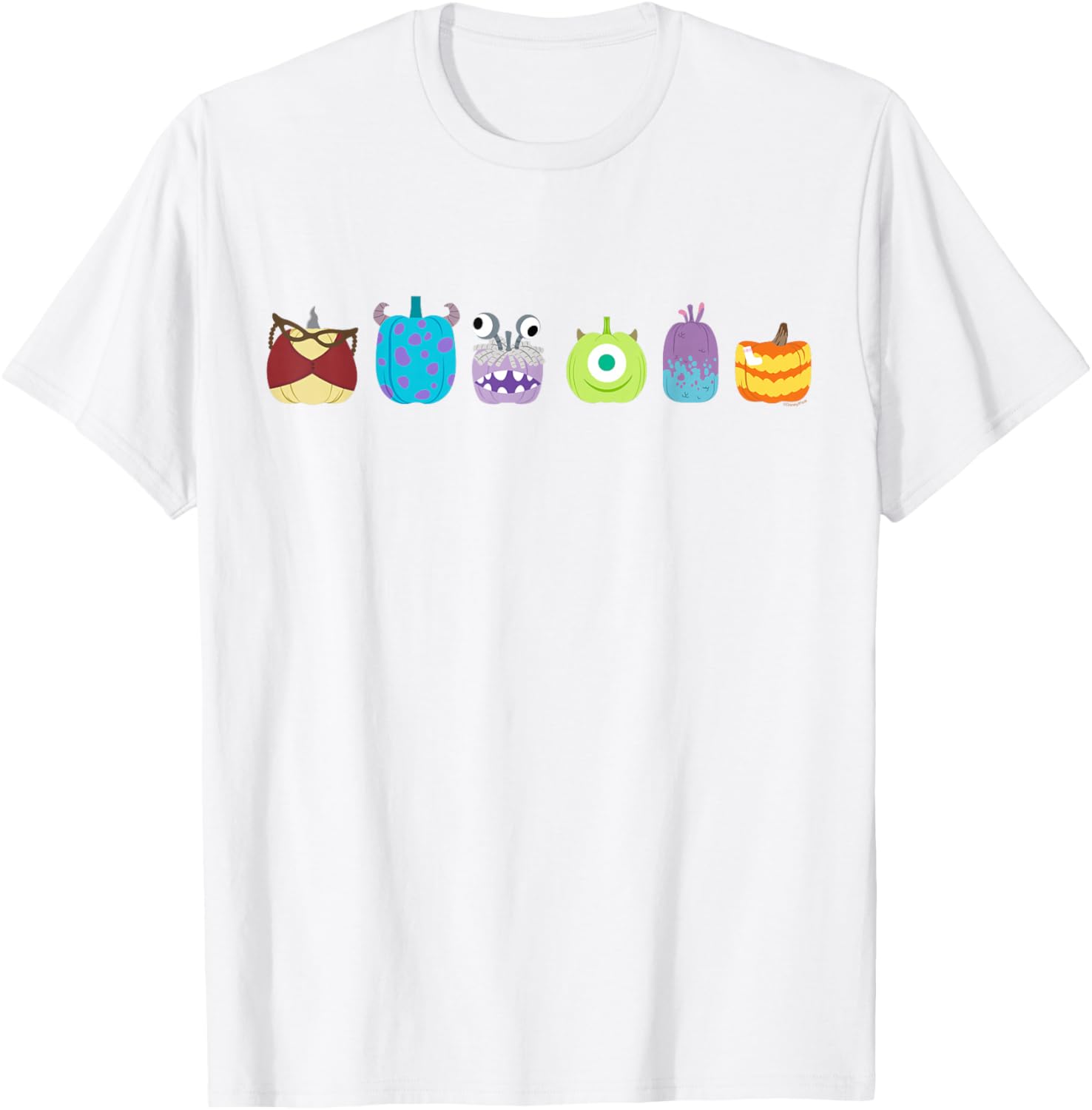 Monsters Inc Halloween Pumpkin T-Shirt for Kids and Adults Fun Apparel - 4