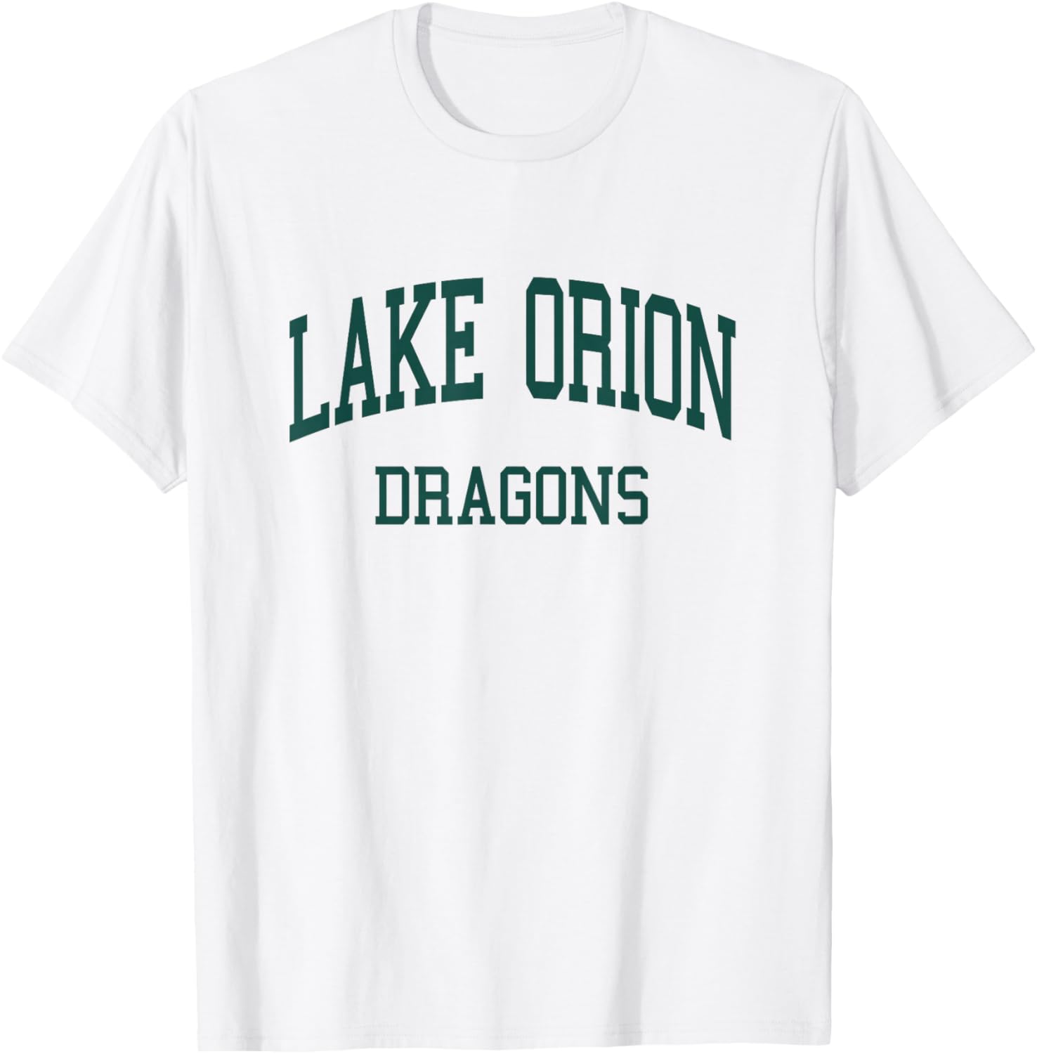 Retro Lake Orion High School T-Shirt for Fans and Alumni in Michigan - 1
