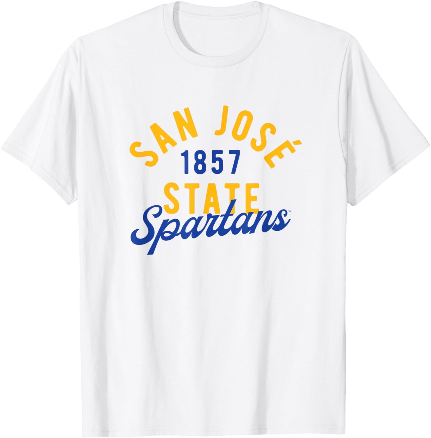 San Jose State Spartans Classic Script T-Shirt for Sports Fans - 3