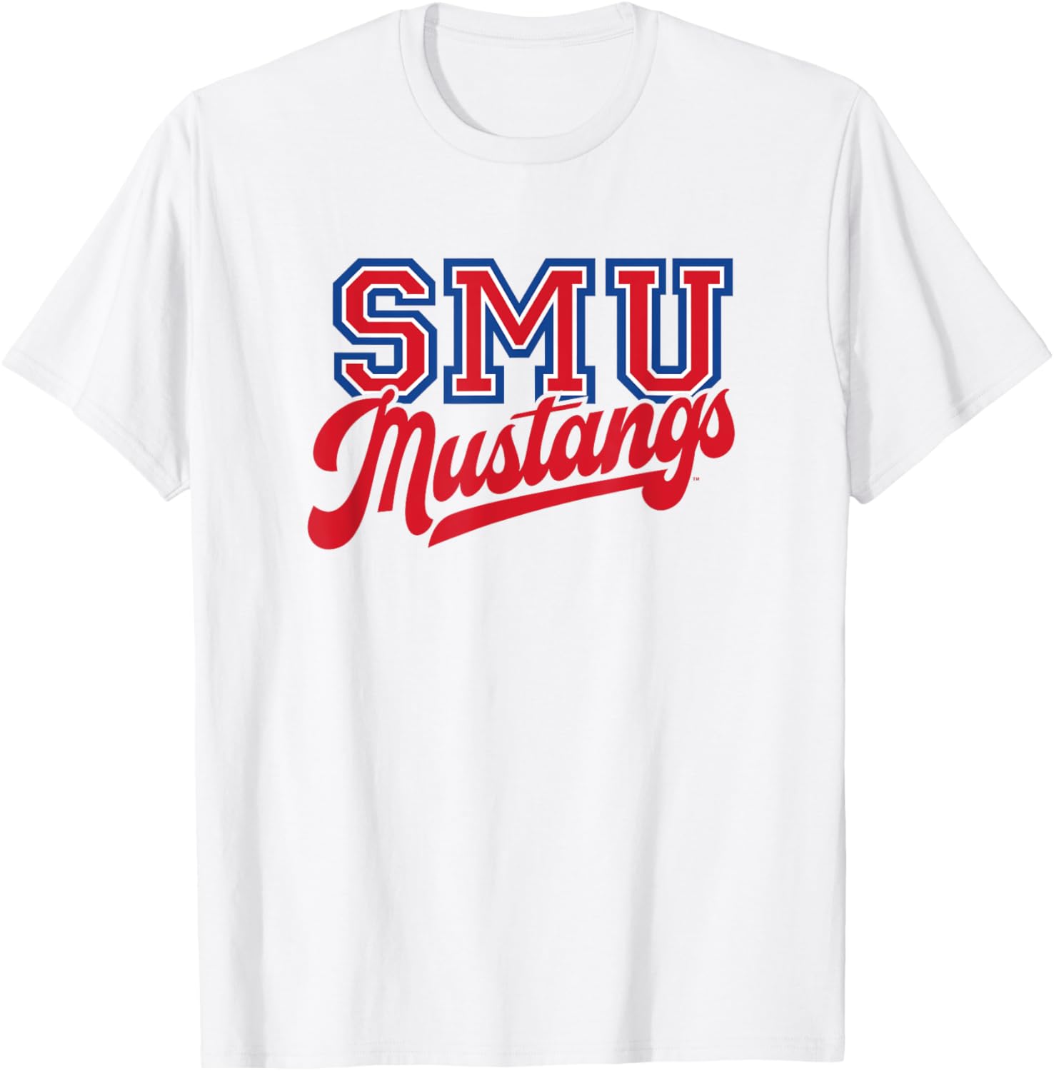 Southern Methodist University SMU Mustangs Classic Script T-Shirt - 2