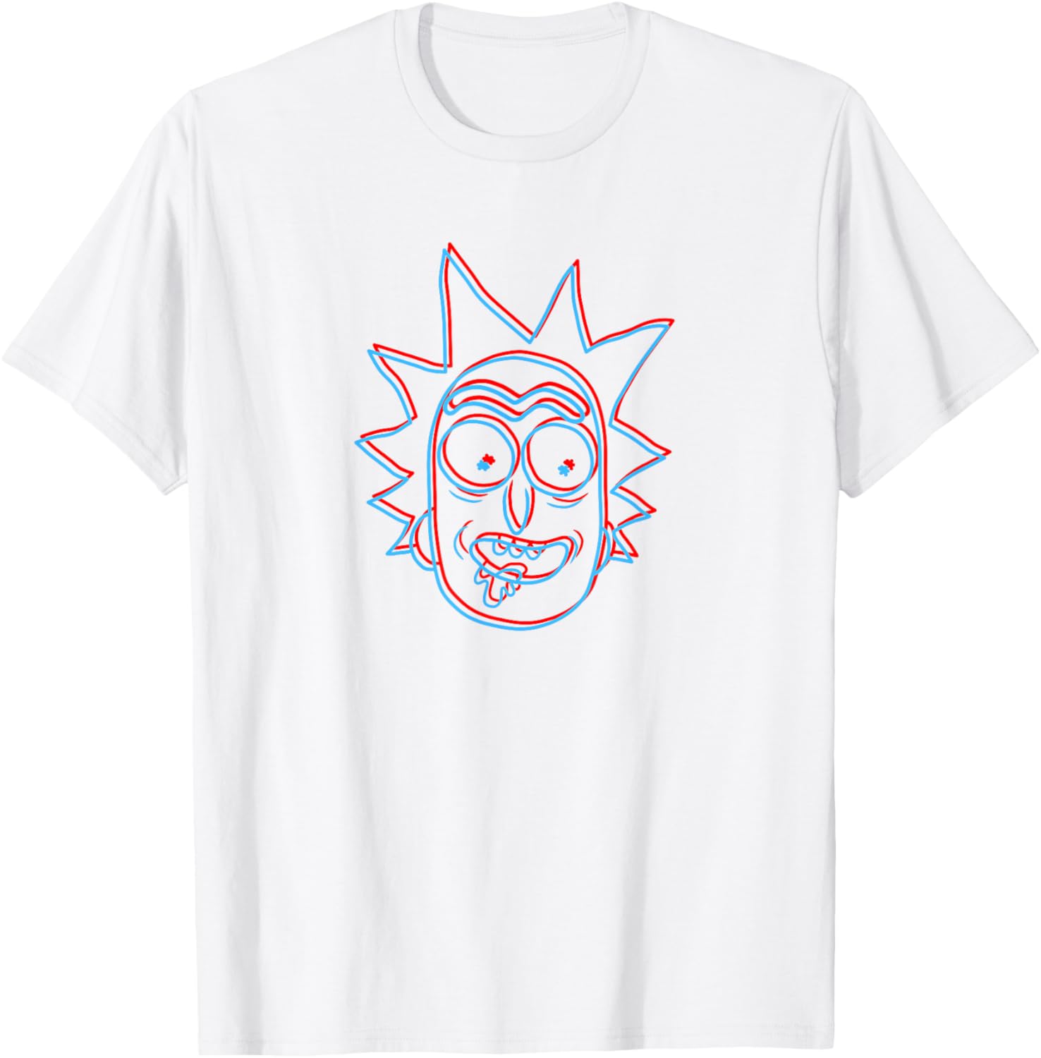 Rick and Morty 3D Rick Sanchez T-Shirt for Fans of the Show - 4