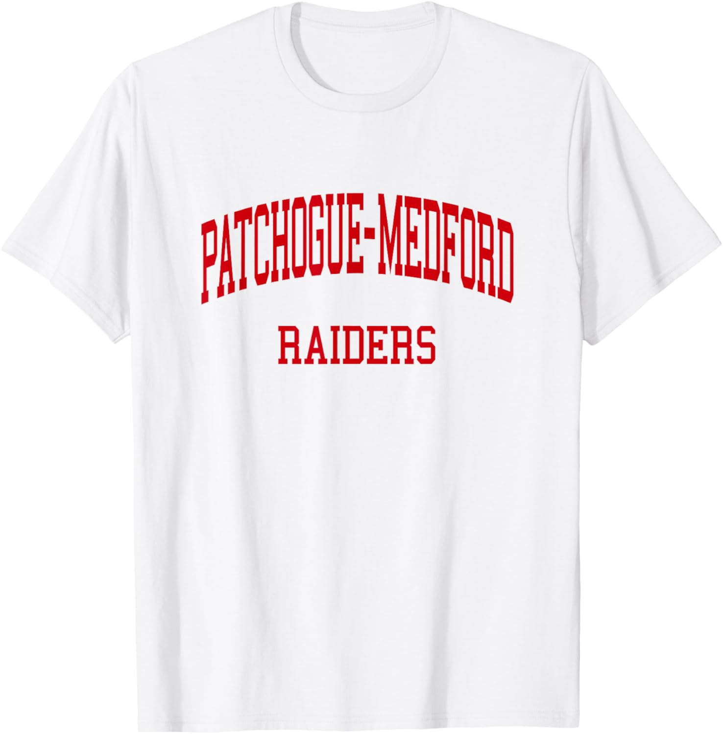 Patchogue-Medford High School Retro T-Shirt for Men and Women - 1