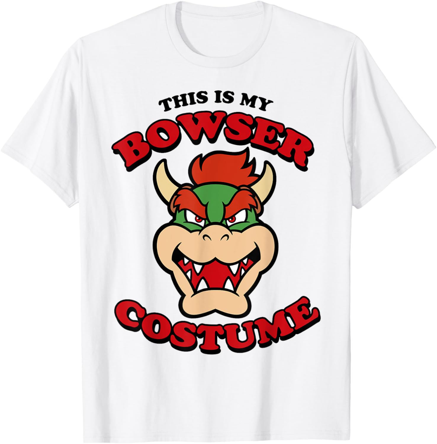 Super Mario Bowser Costume Graphic T-Shirt for Ultimate Fans - 9