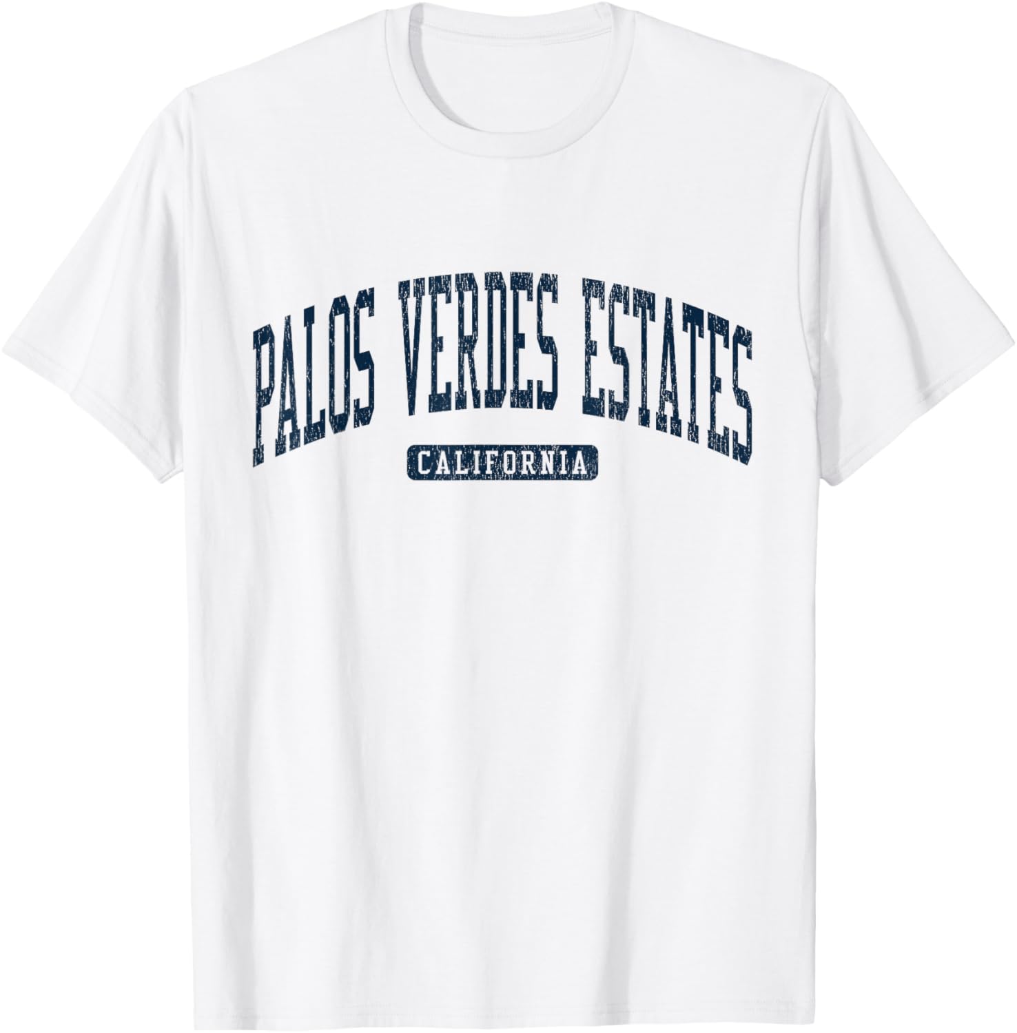 Palos Verdes Estates College Style T-Shirt for Casual Wear - 10