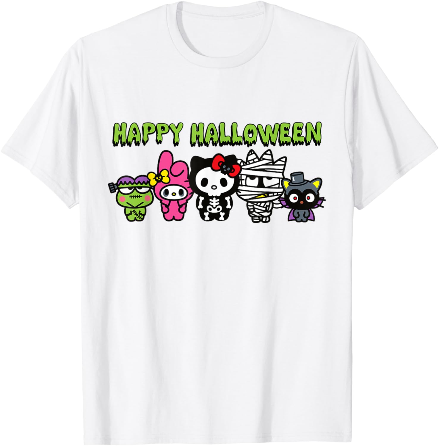 Adorable Hello Kitty Halloween T-Shirt for Kids and Adults - 9