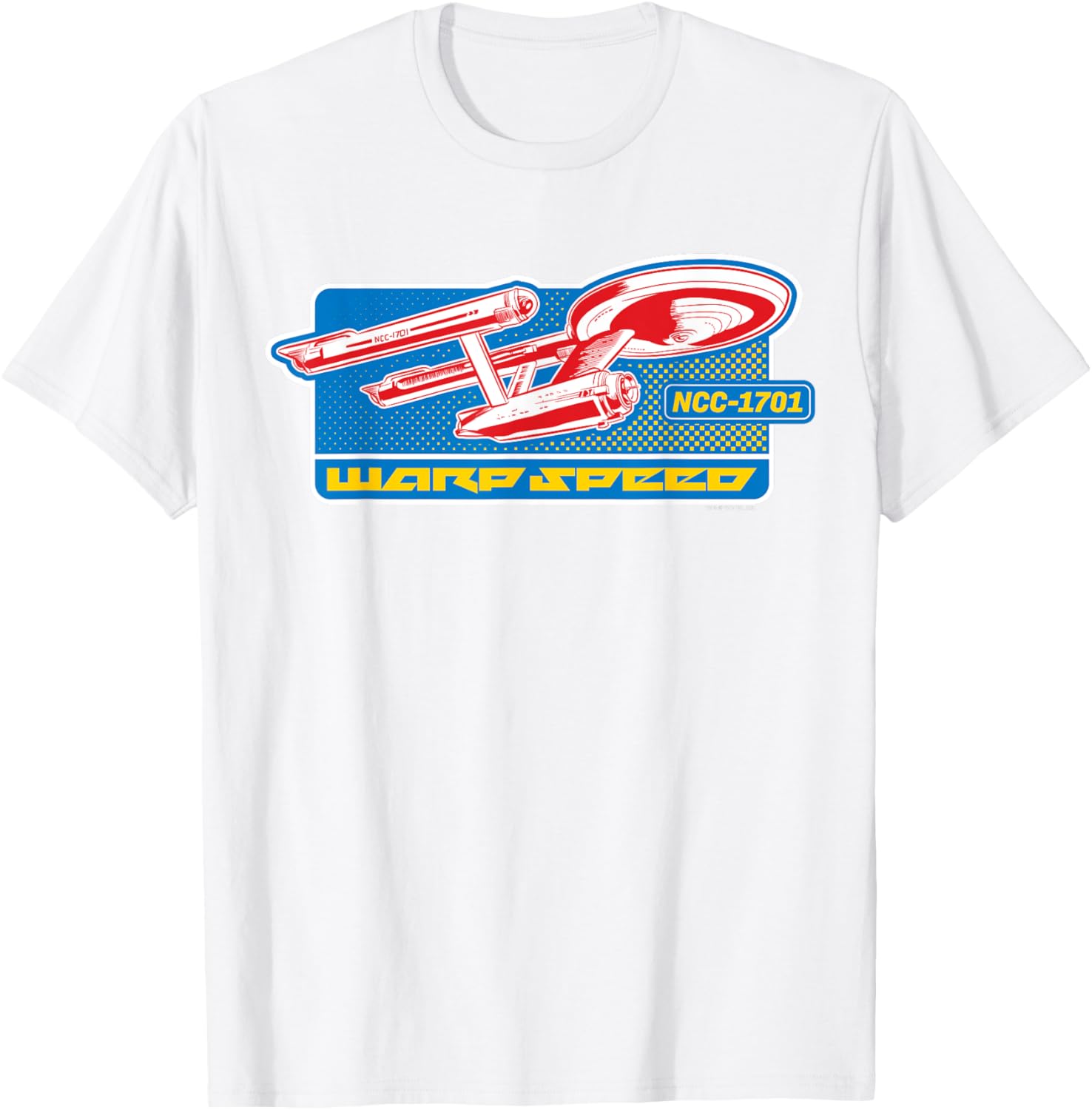 Official Star Trek Warp Speed T-Shirt for Fans of Sci-Fi Apparel - 3