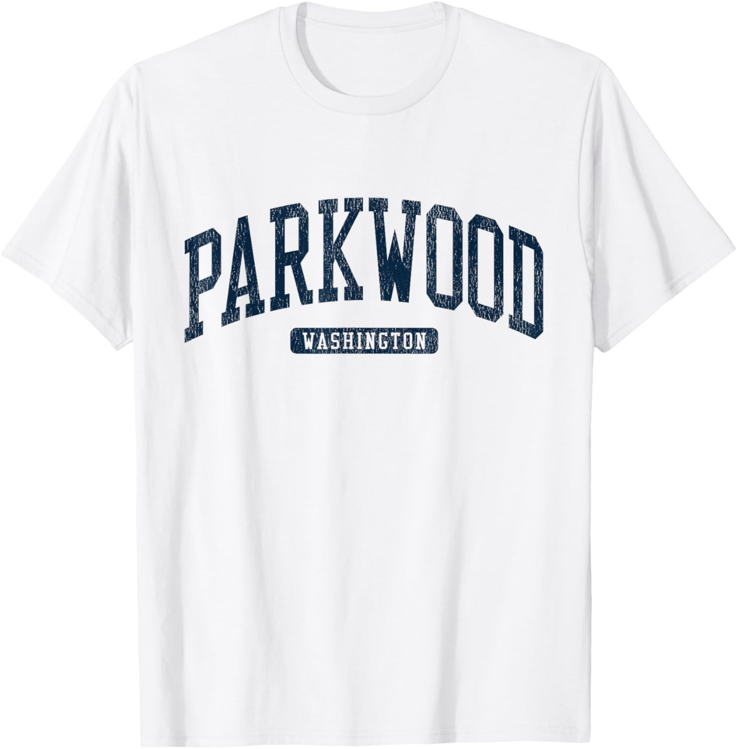 Parkwood College University Style Blue T-Shirt for Comfortable Casual Wear - 1