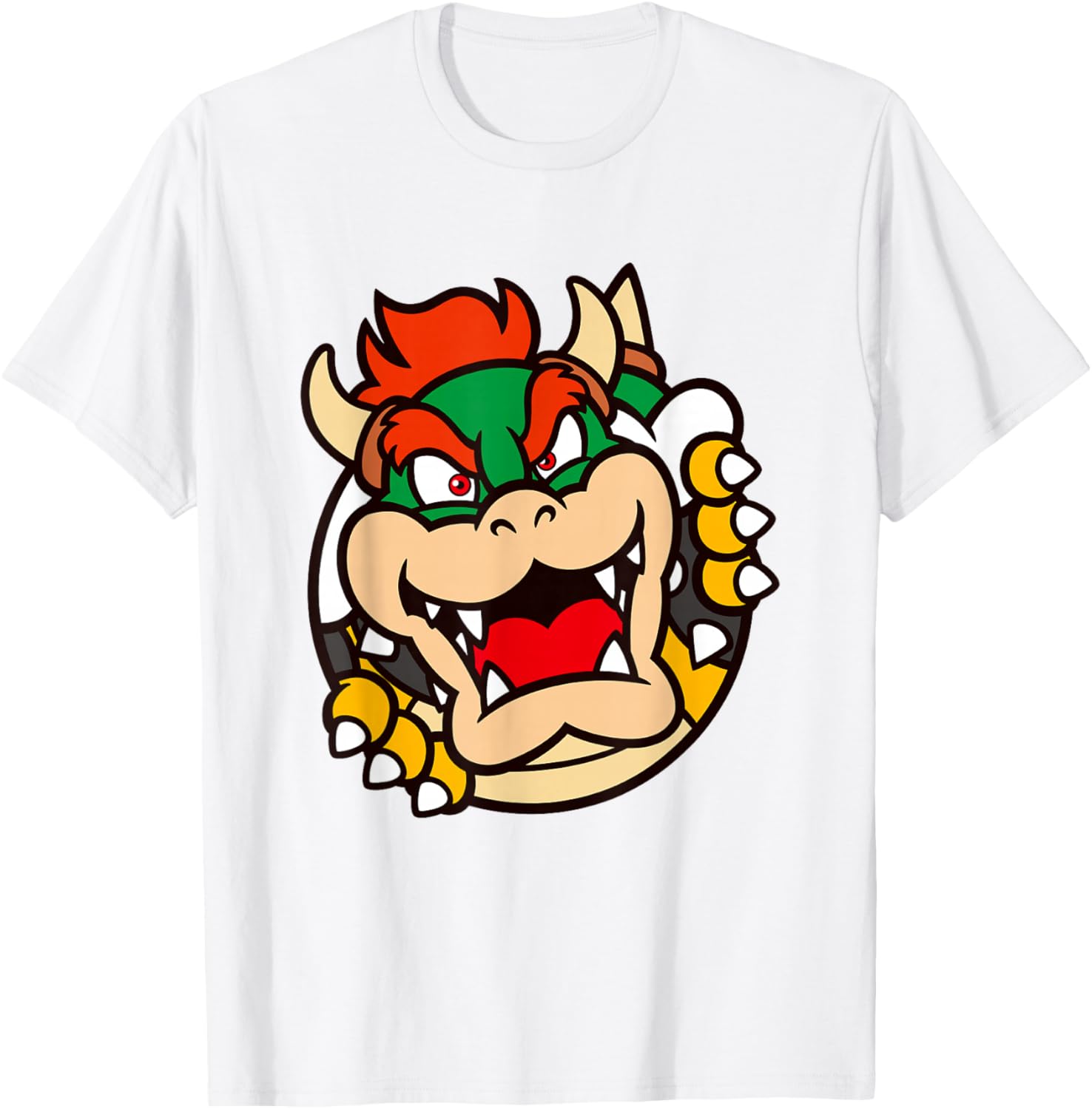 Super Mario Bros Bowser Big Koopa Breakout T-Shirt for Gamers - 15