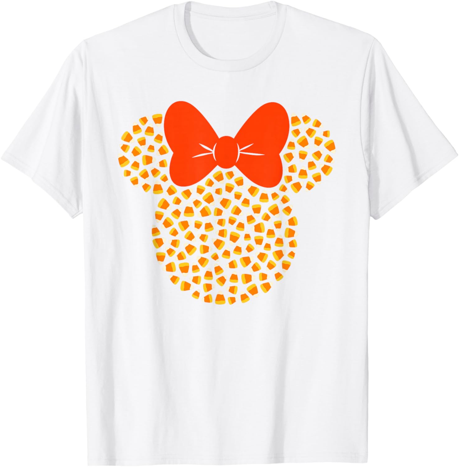 Disney Minnie Mouse Candy Corn Halloween T-Shirt for Fun Fall Celebrations - 6