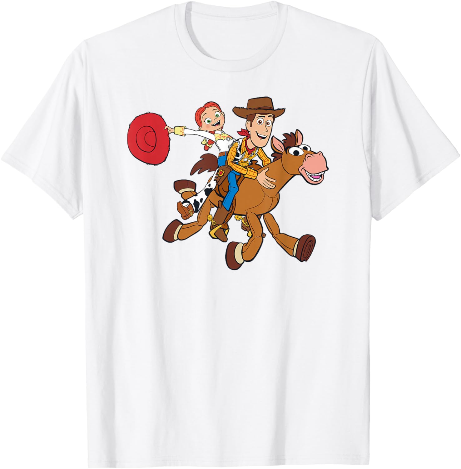 Toy Story Woody Jessie Bullseye T-Shirt Fun Kids Clothing Apparel - 2